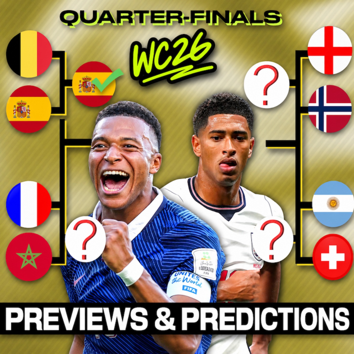 Rabona TV World Cup Quarter-Finals PREDICTIONS