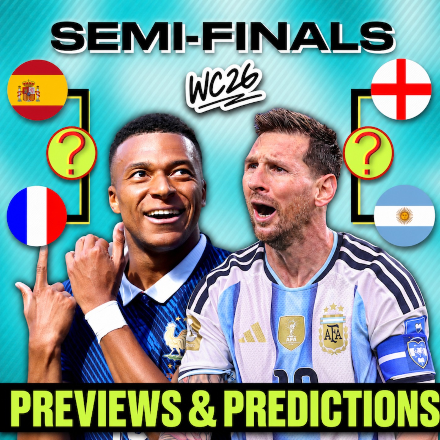 Rabona TV World Cup Semi-Finals Predictions: Who Reaches the FINAL?