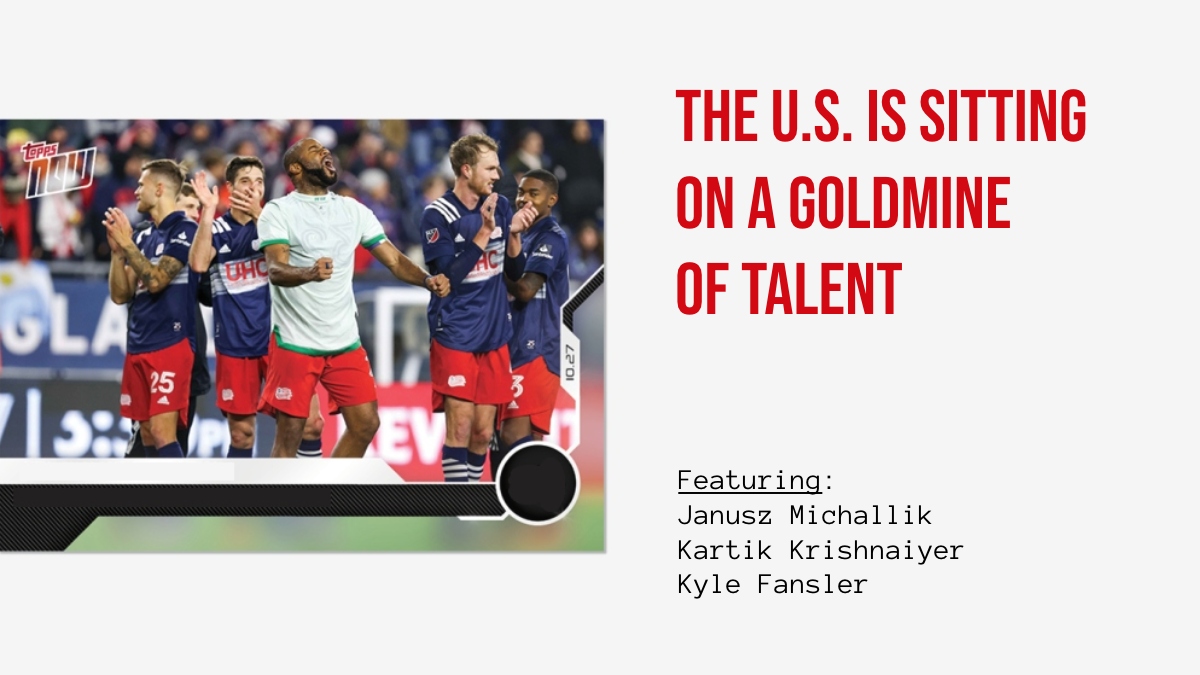 US is sitting on a goldmine of soccer talent