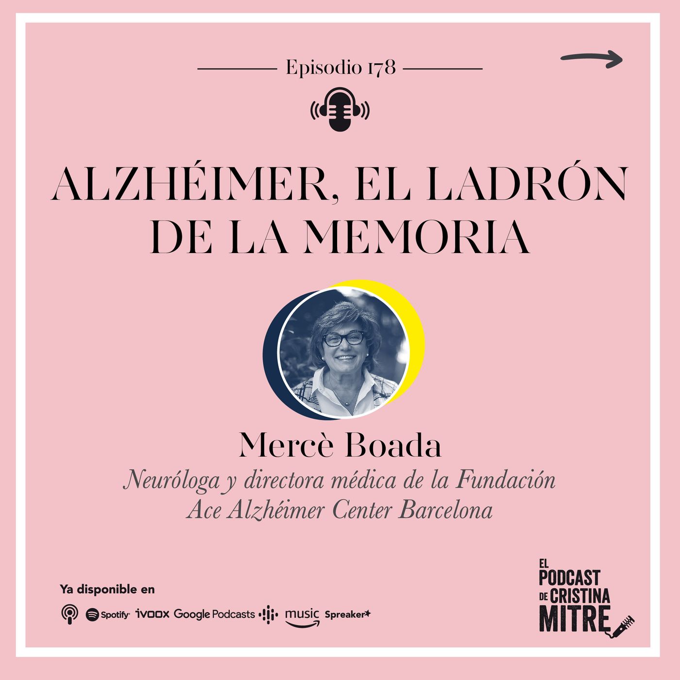 Alzhéimer, el ladrón de la memoria, con la Dra. Mercè Boada. Episodio 178