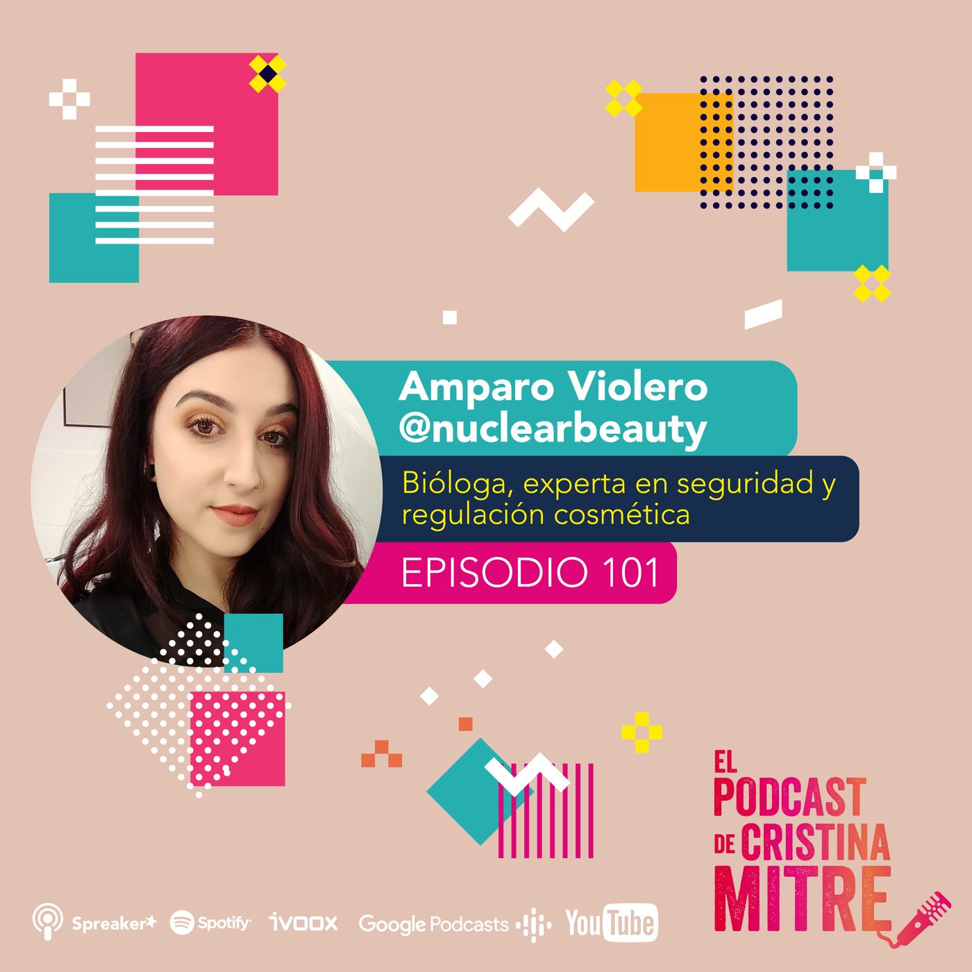 (Des)información cosmética en internet y en redes sociales, con Amparo Violero. Episodio 101