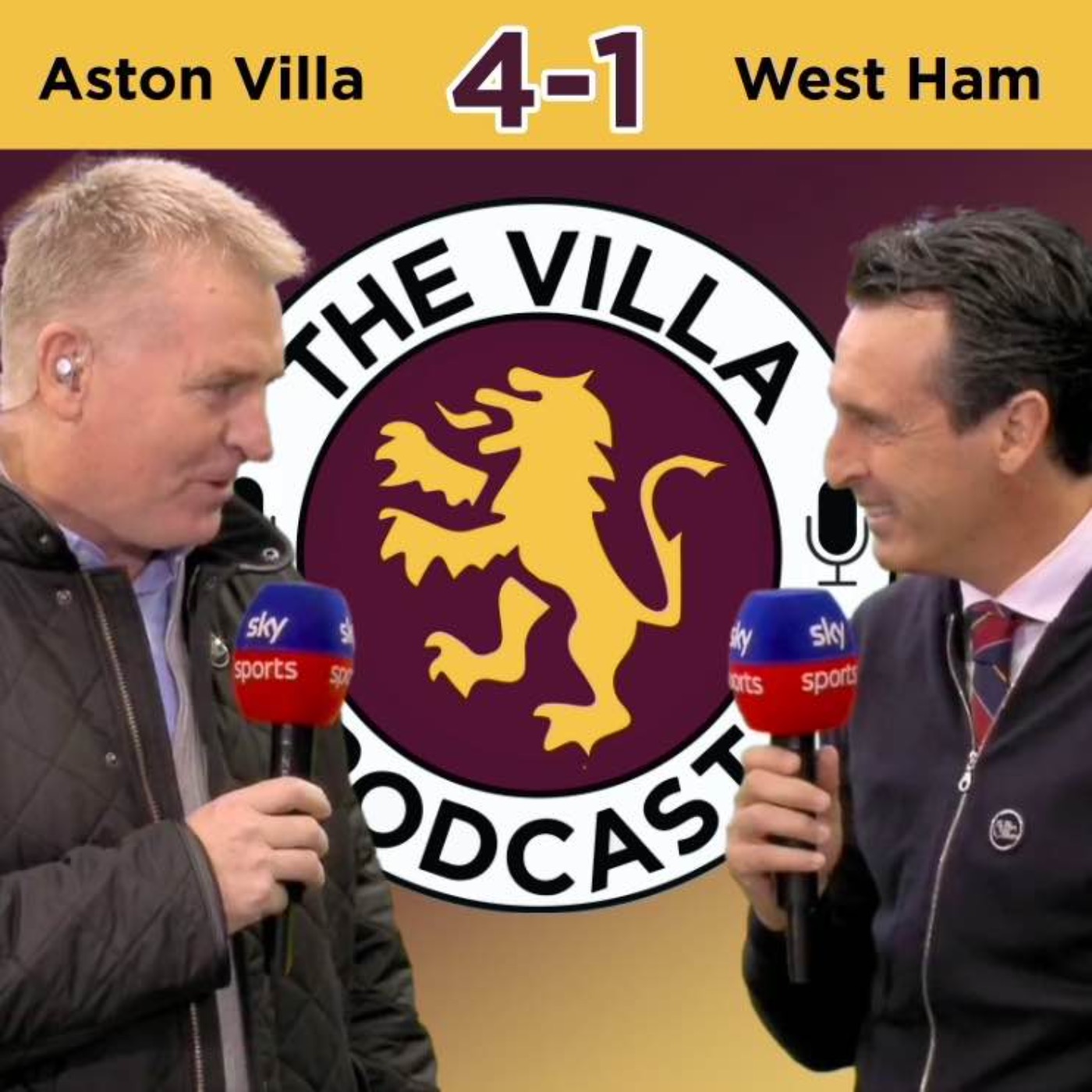Emery's walk, Diaby's face, Moyes' anger, Villa's world episode artwork