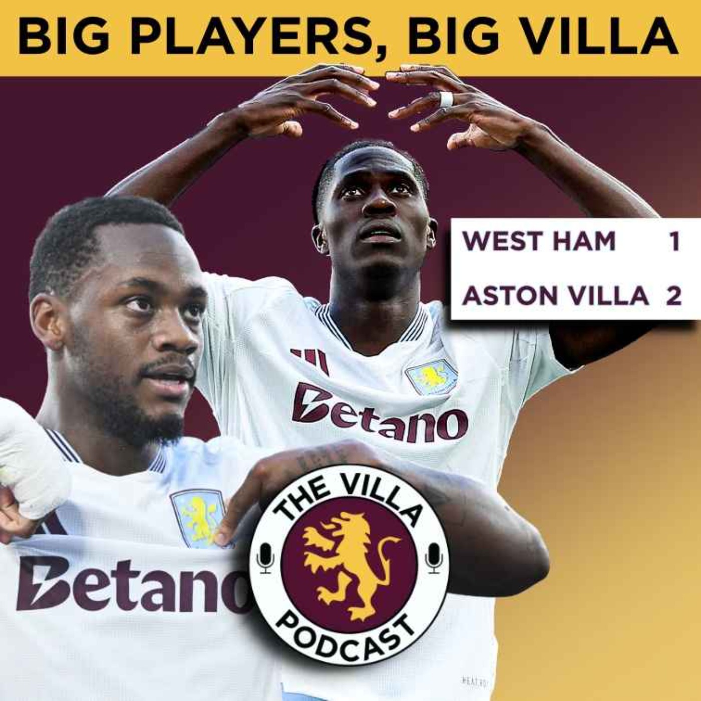 Villa are massive, Onana shines, standard Pau episode artwork