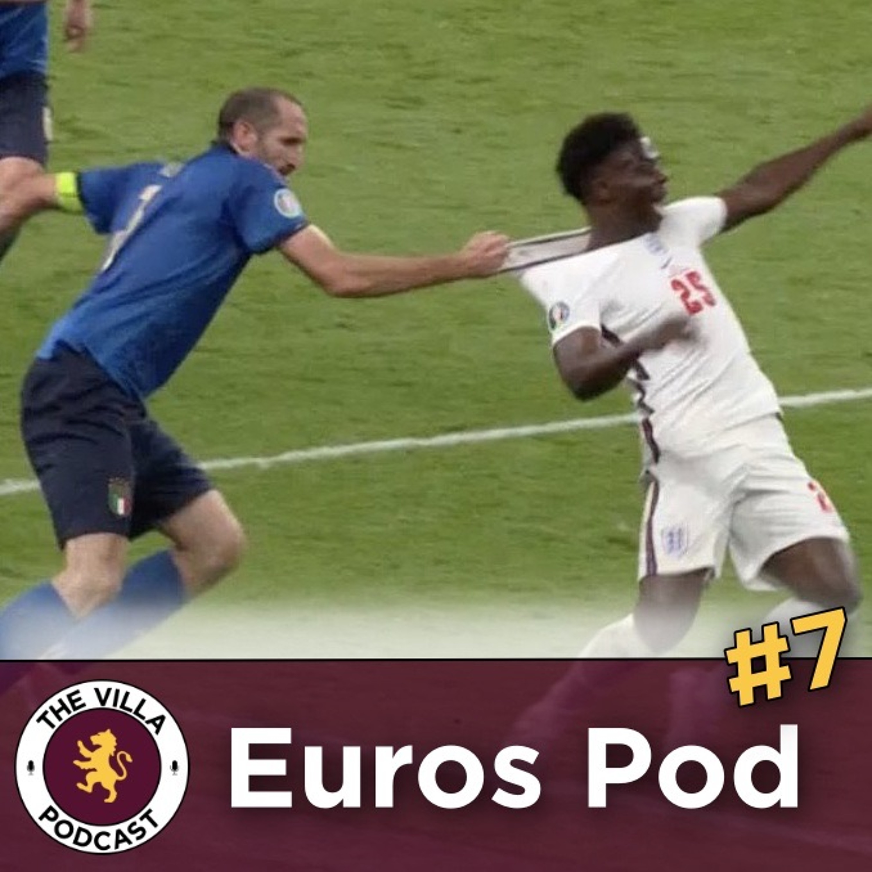 PENALTIES, right back Rashford, Alan Shearer and Wembley piss-heads episode artwork