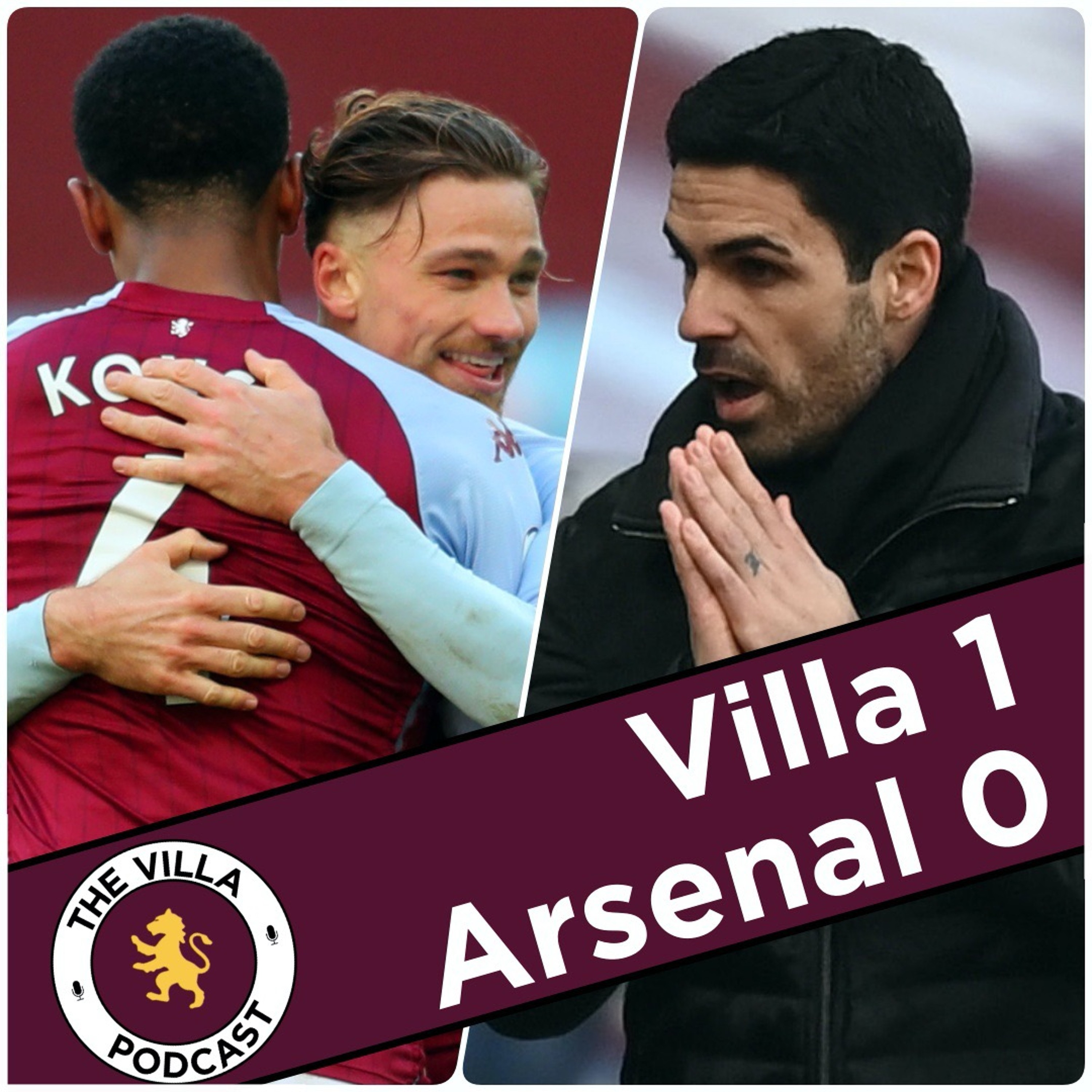 Arteta fan boys, lone warrior Cash, and Nakamba conversation episode artwork