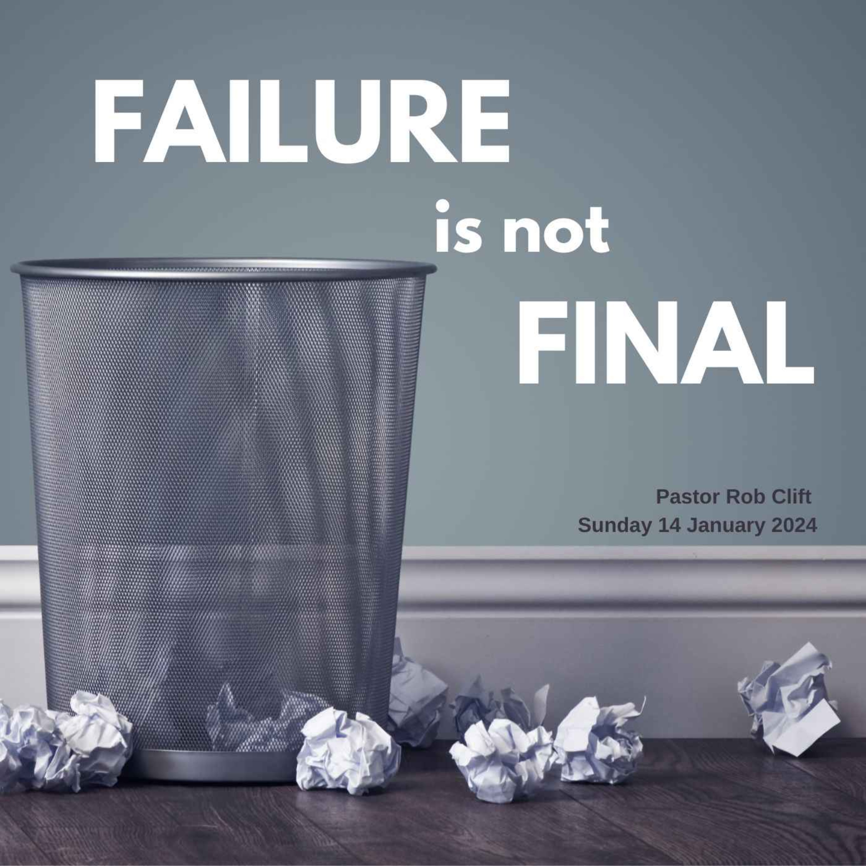 Failure Isn't Final