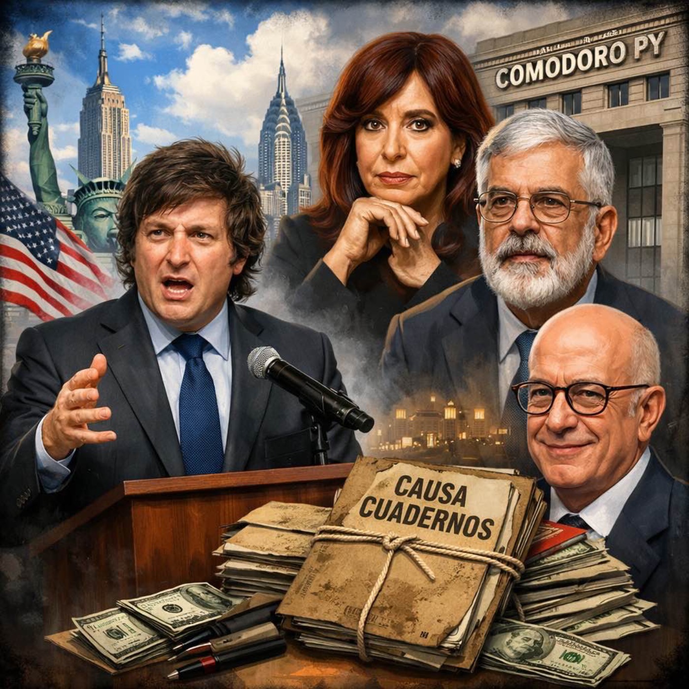 MILEI EN GUERRA CON LOS EMPRESAURIOS episode artwork