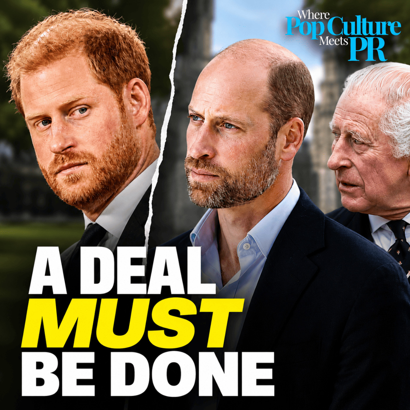 Artwork for Prince Harry's UK Return FORCES Palace Talks