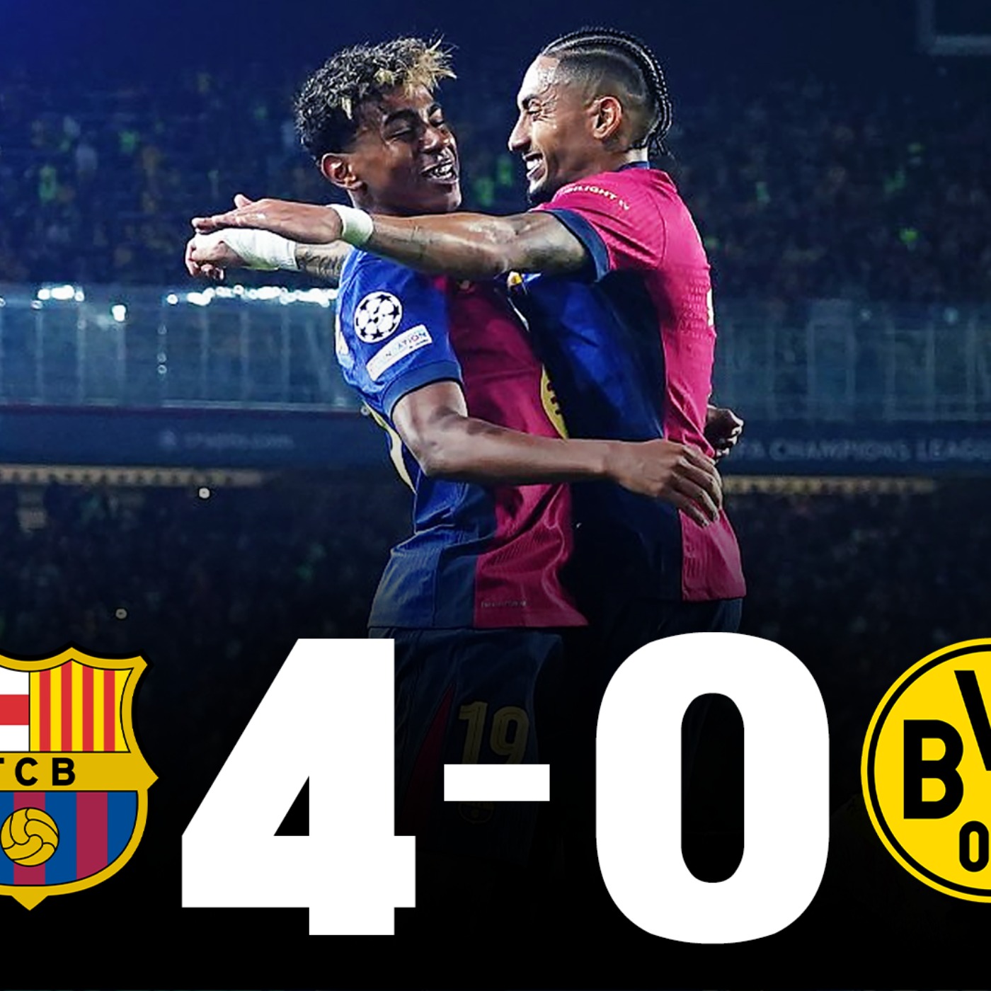 Wiloo - 🏆 Le Barça veut la gagner... (Barça 4-0 Dortmund)