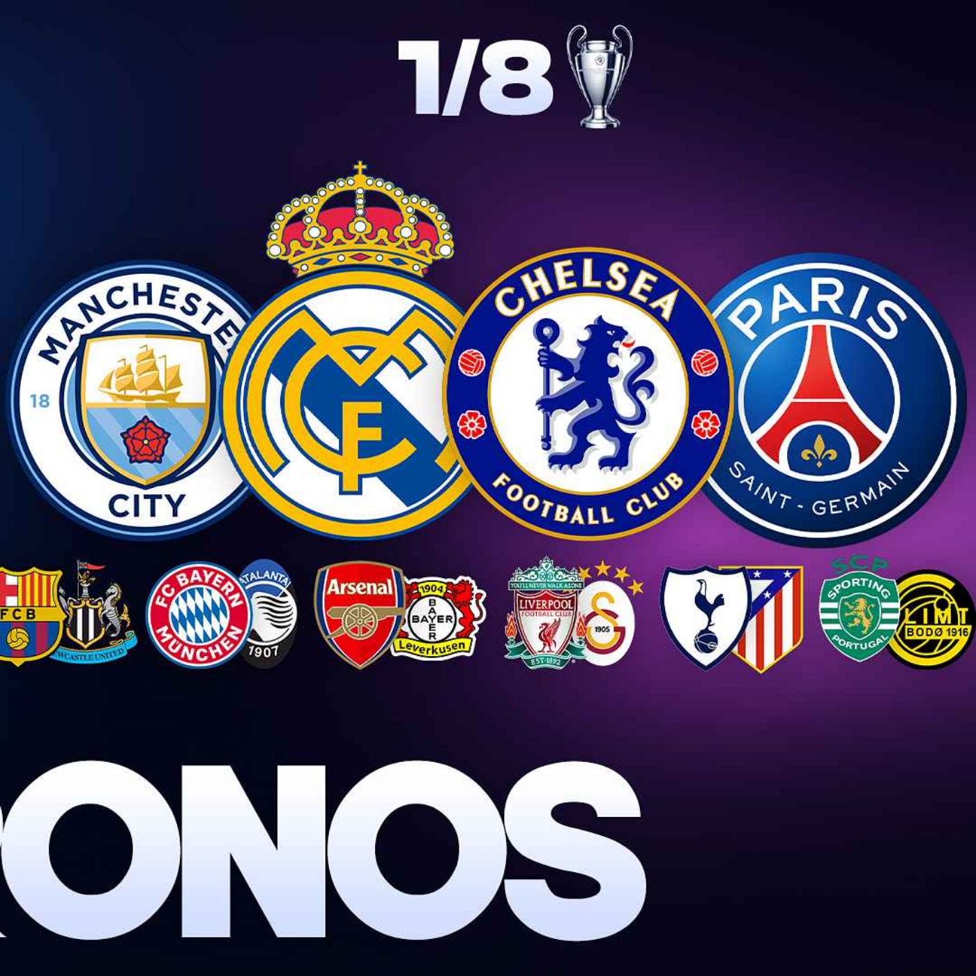 🏆 Qui ira en 1/4 de LDC ?