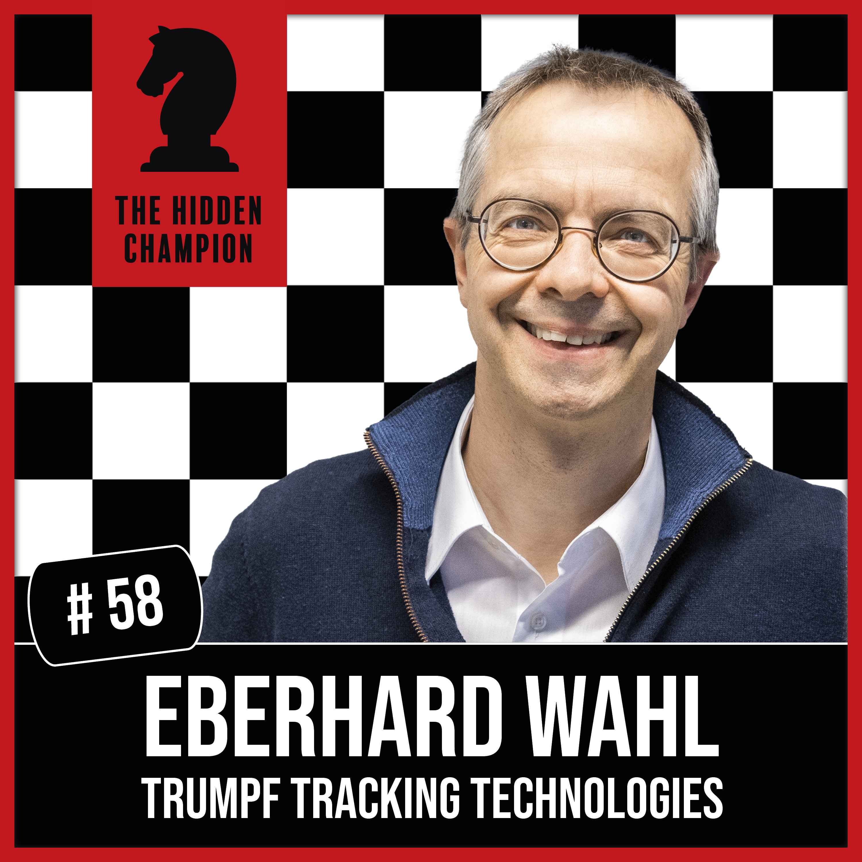 58. Trumpf Tracking Technologies! CEO Eberhard Wahl: „Wir setzen auf offene Standards mit anbieteroffenem & wirtschaftlichem Einsatz.“