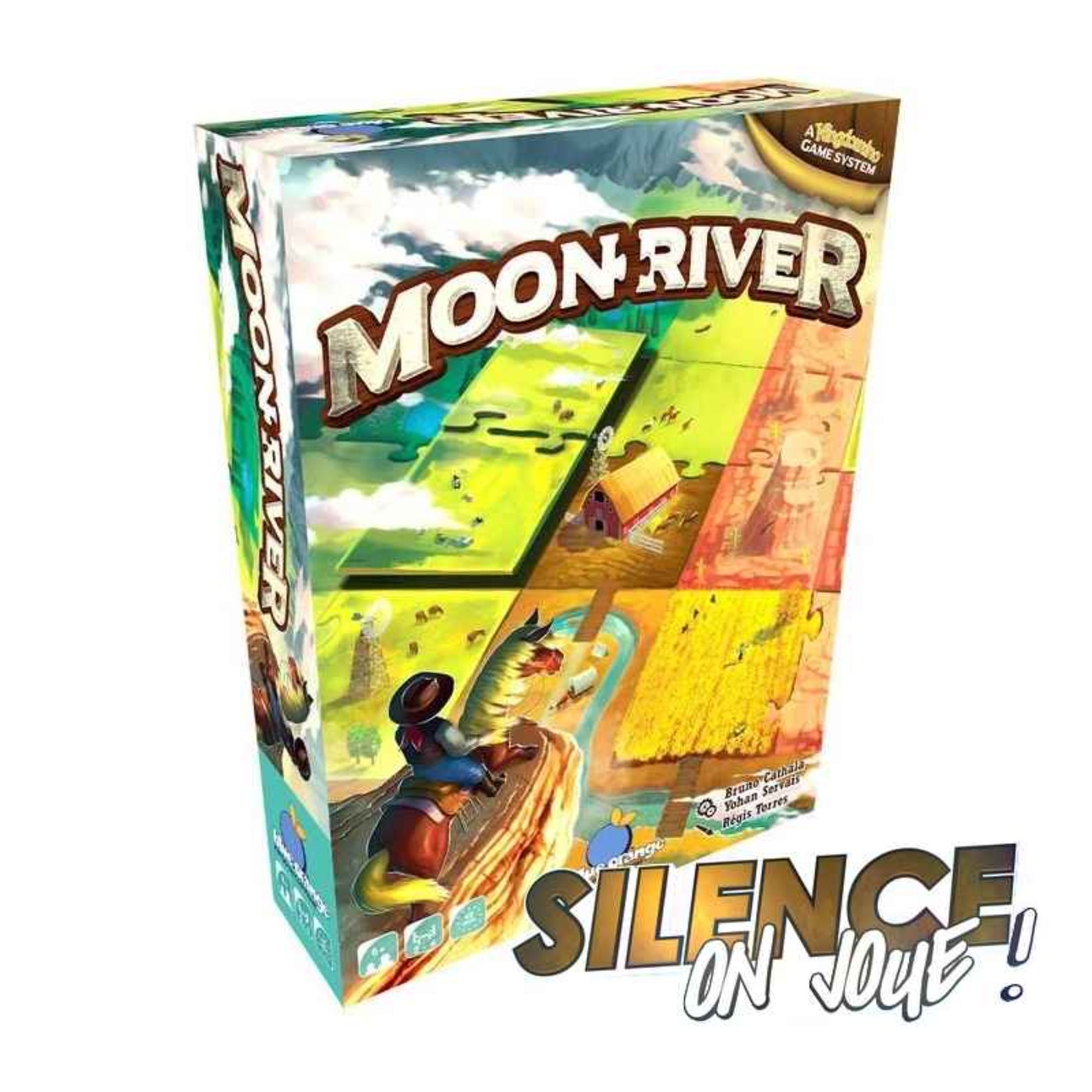 cover art for #189 - Moon River - #Kingdomino #Cowboys