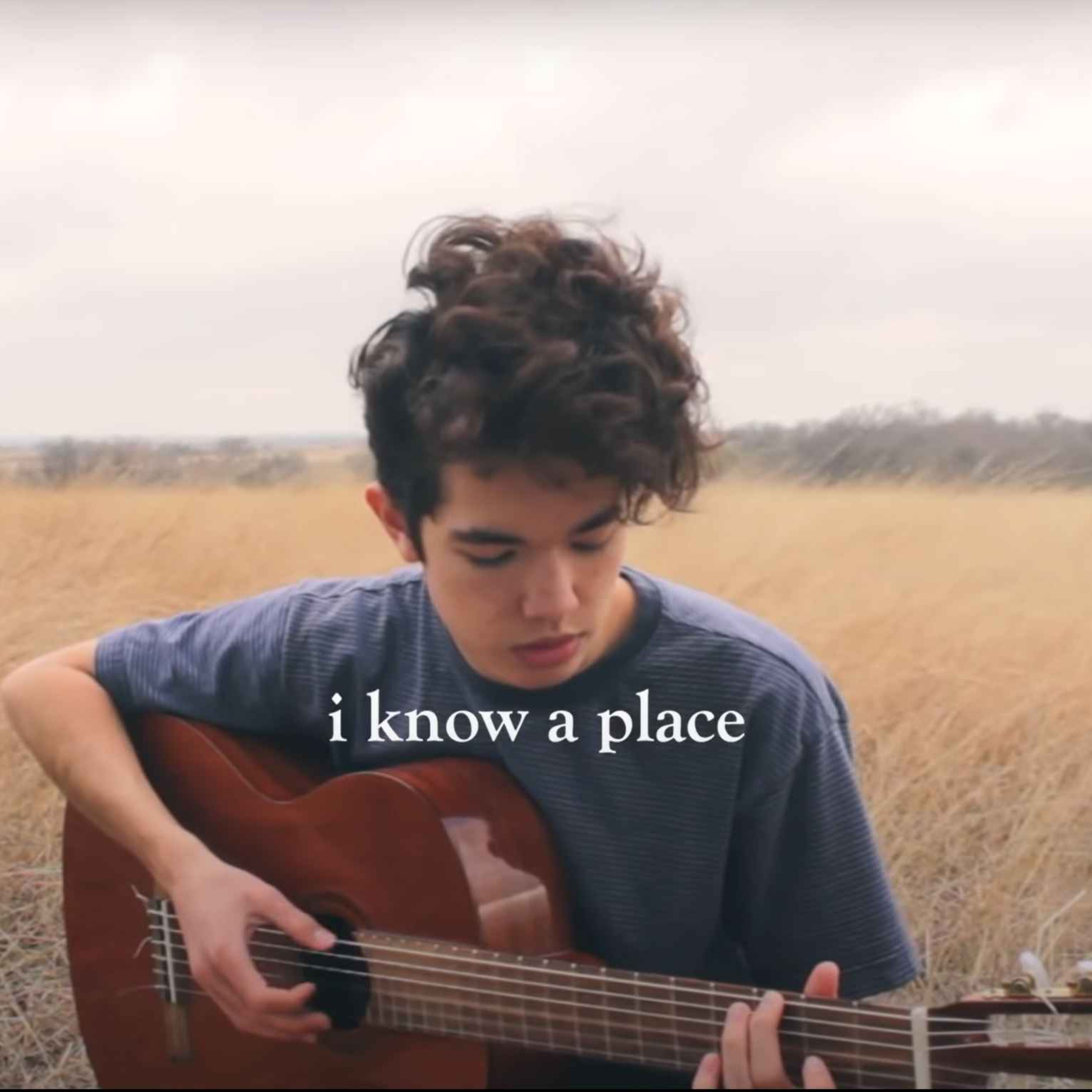 cover art for i know a place -conan gray
