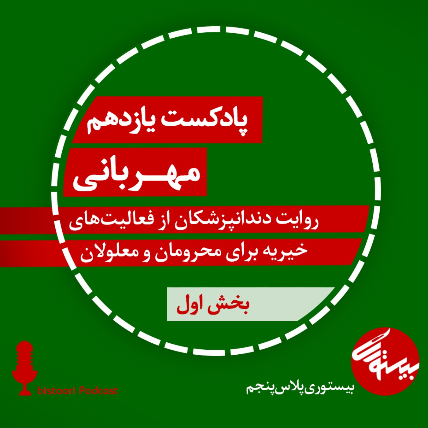 پادکست یازدهم| بیستوری‌پلاس پنجم| مهربانی (بخش اول) episode artwork