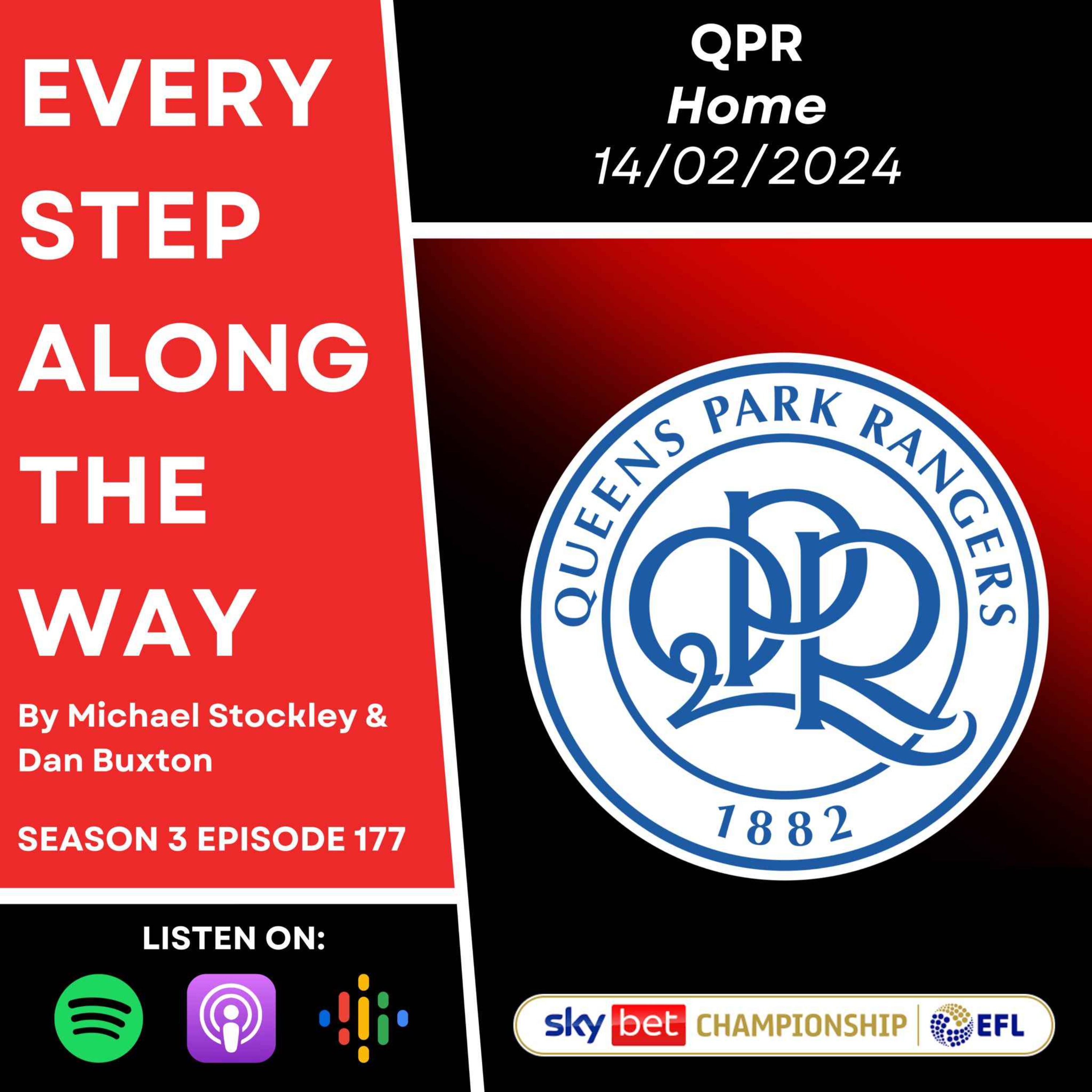 cover art for QPR - Home - 14/2/24
