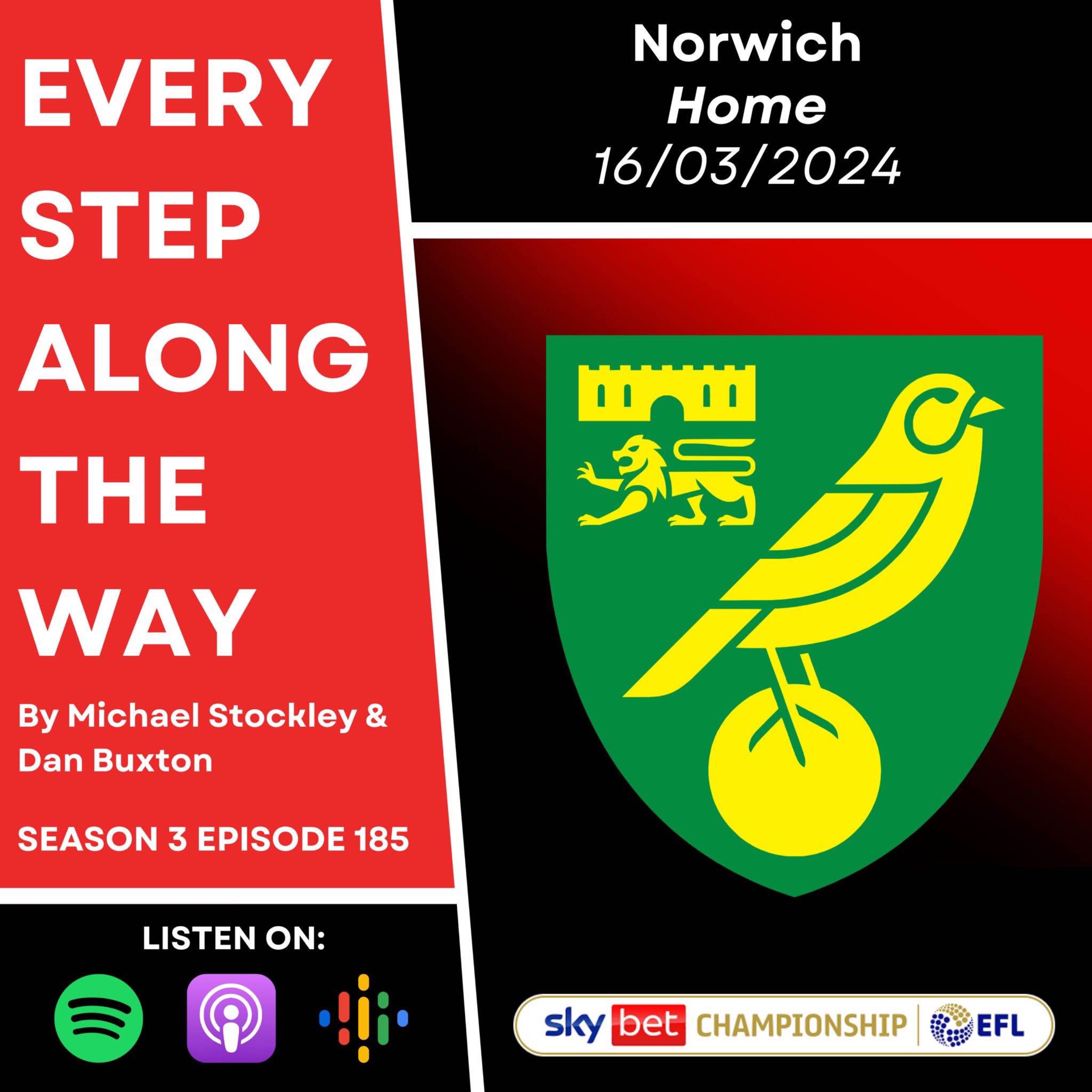 cover art for Norwich - Home - 16/3/24
