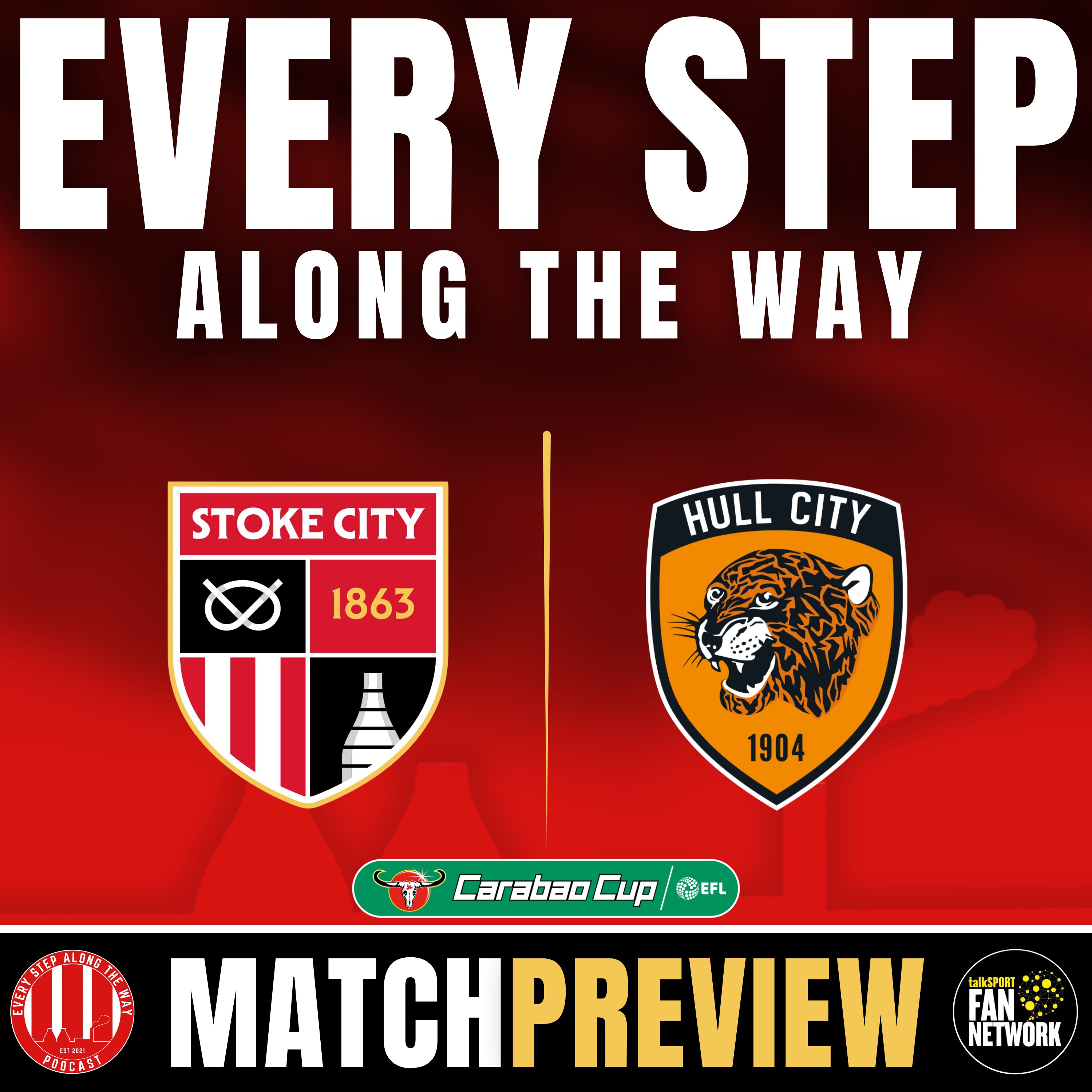 Match Preview - Stoke v Hull - Carabao Cup Round 2 - 25/8/26 episode artwork