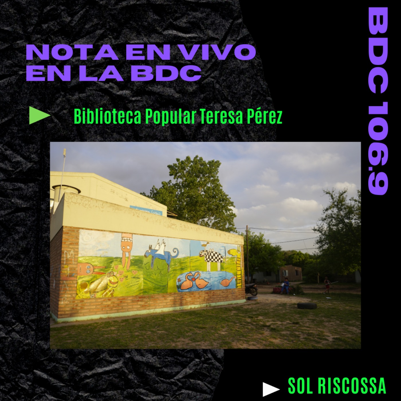 Hablamos de #Biblioteca Popular Teresa Pérez con Sol Riscossa episode artwork