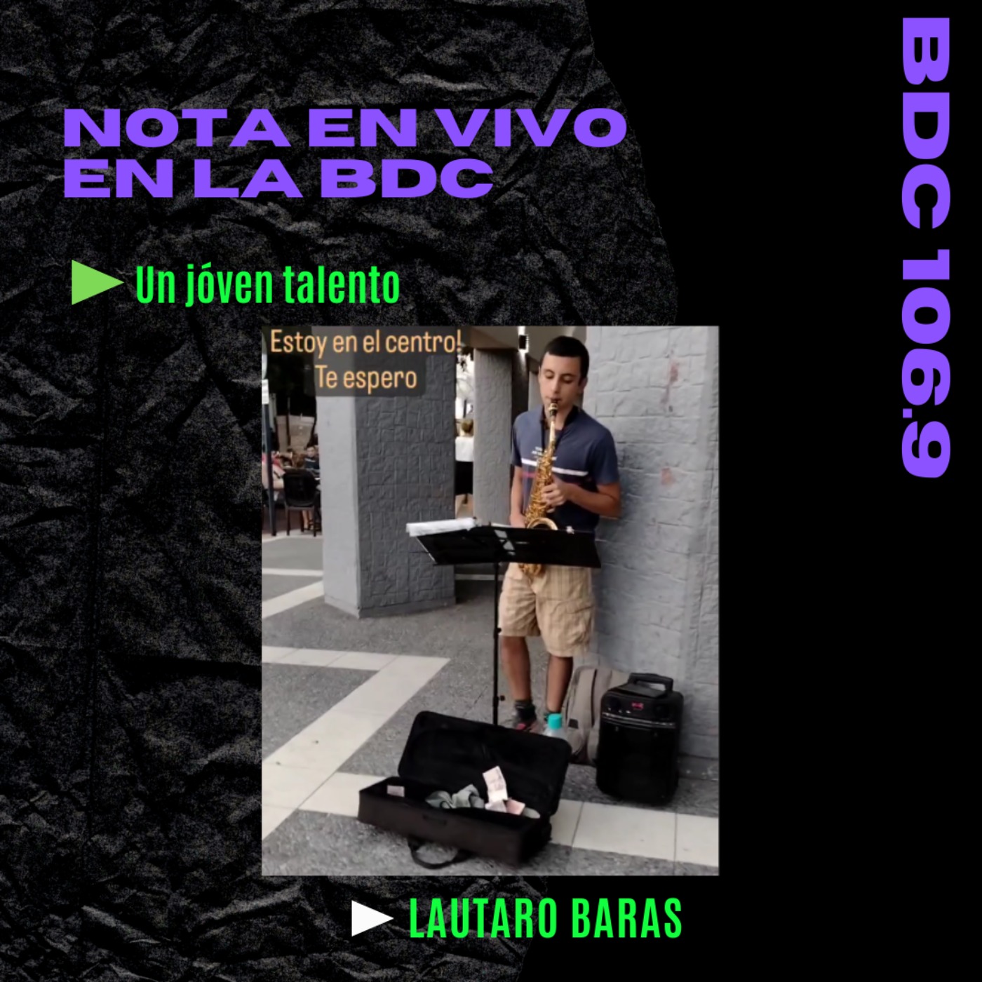 Escuchamos a #LautaroBaras, músico y saxofonista episode artwork