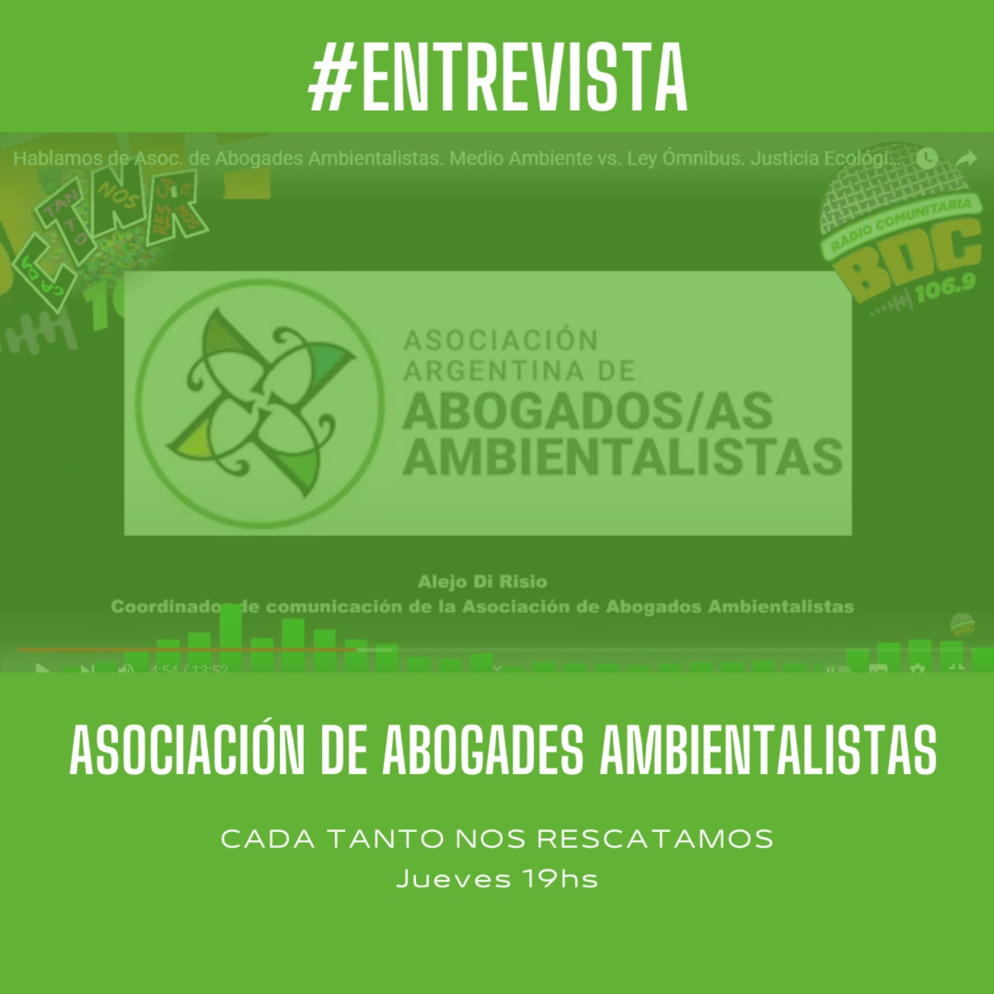 Hablamos de AsociacióndeAbogadesAmbientalistas con Alejo di Risio episode artwork
