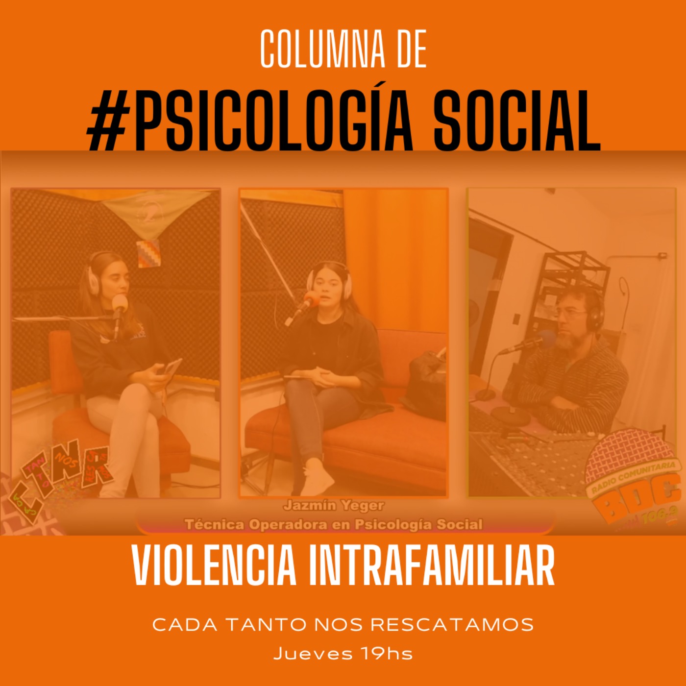 Hablamos de #ViolenciaIntrafamiliar con #JazmínYeger, Técnica Operadora en Psicología Social episode artwork