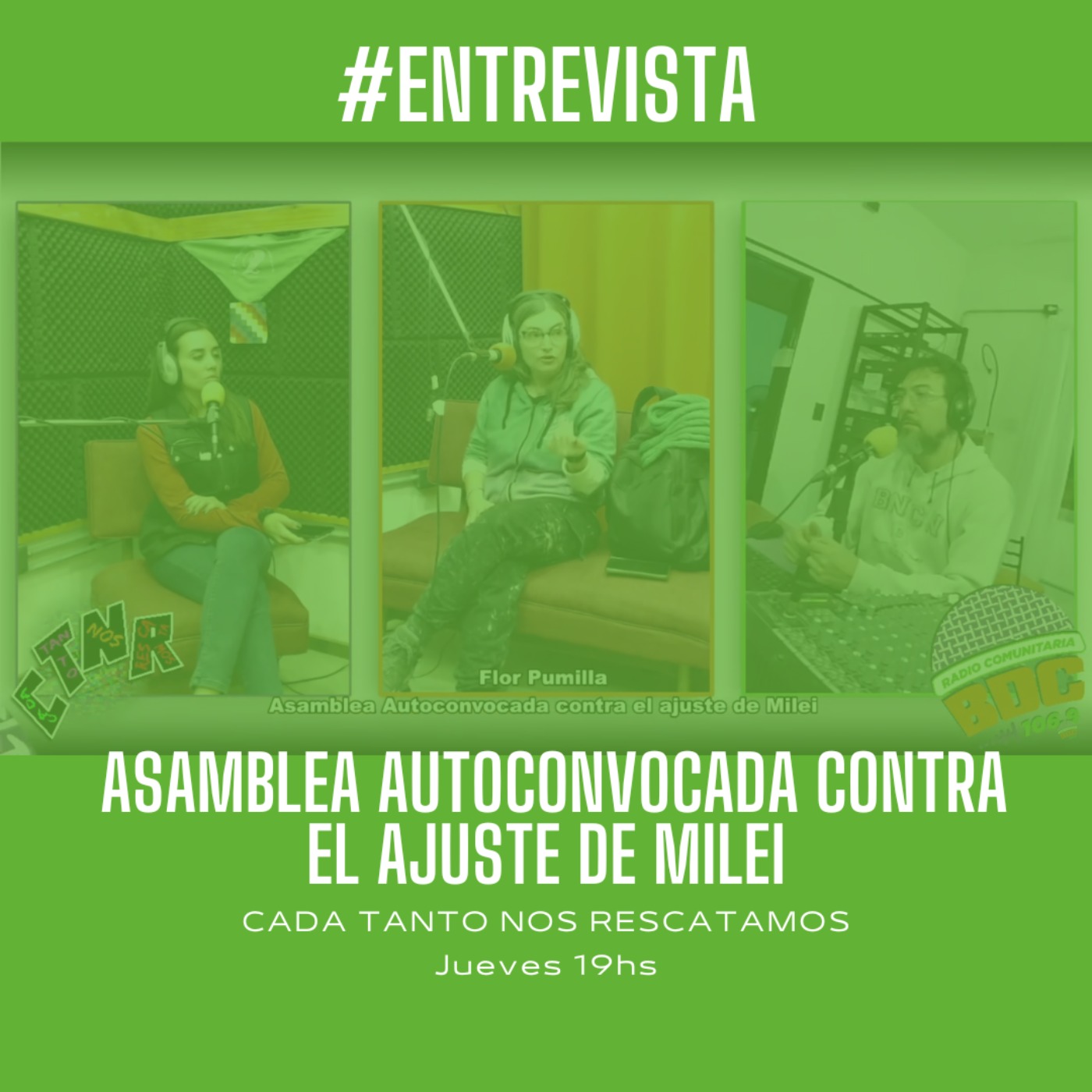 Hablamos de #Asamblea #Autoconvocada contra el ajuste de #Milei con Flor Pumilla #podcastt episode artwork
