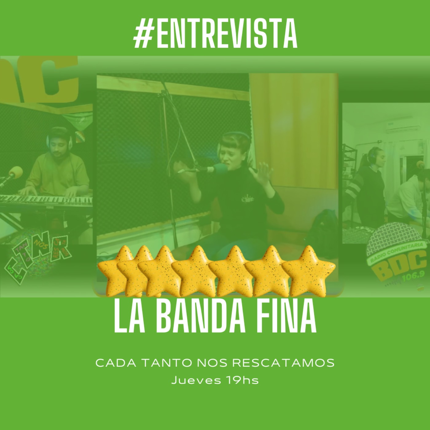 Escuchamos a #LaBandaFina con Andrea y Pato "bolicheando" al aire de #CTNR episode artwork
