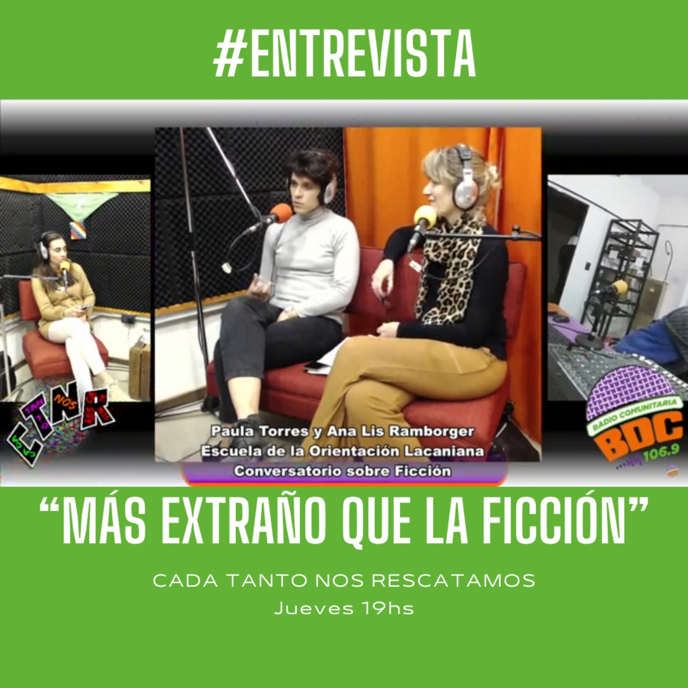 Hablamos con #PaulaTorres y #AnaRamborger sobre el #conversatorio de #realidad y #ficción  #cinematográficas episode artwork