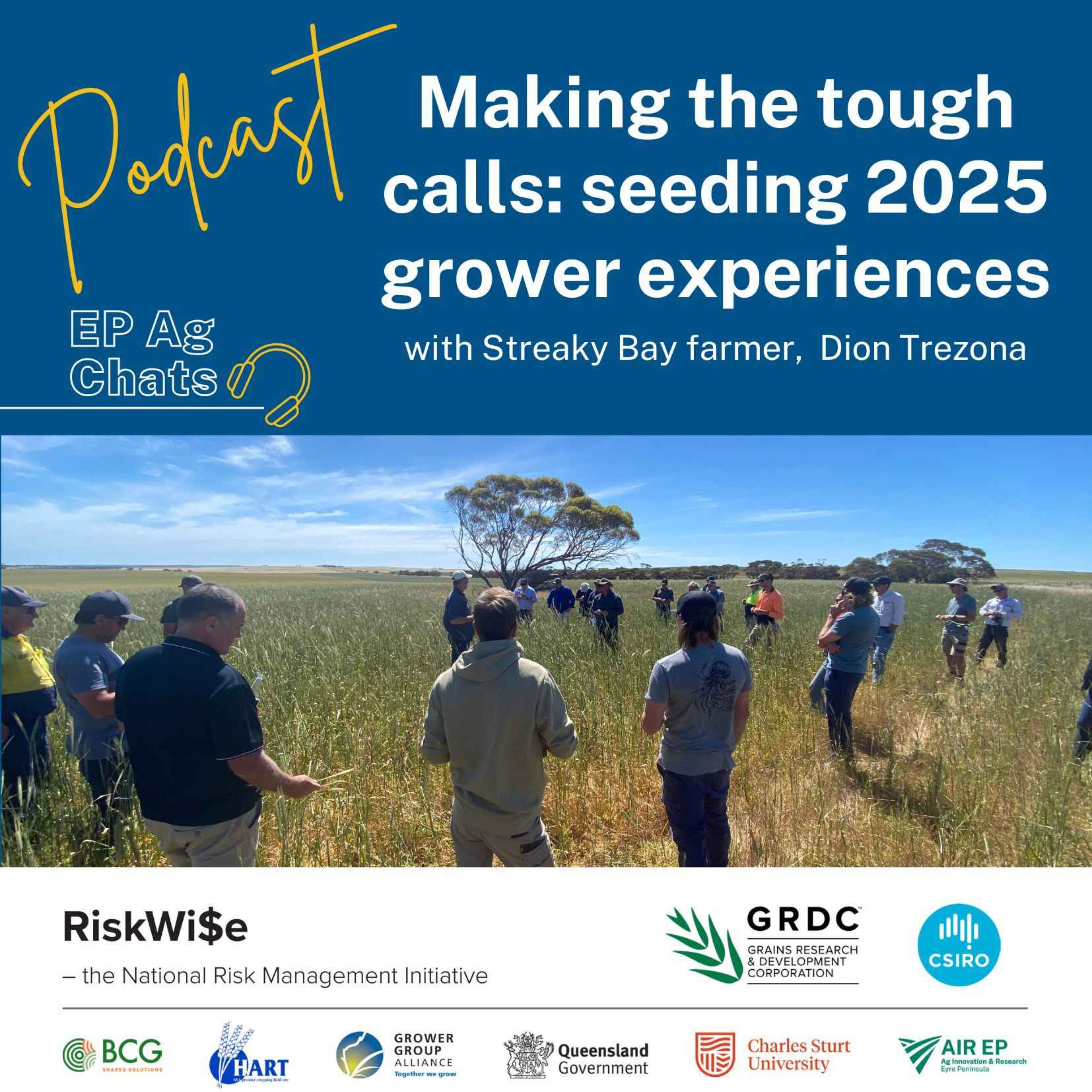 EP Ag Chats - RiskWi$e: Making the tough calls seeding 2025 - Dion Trezona