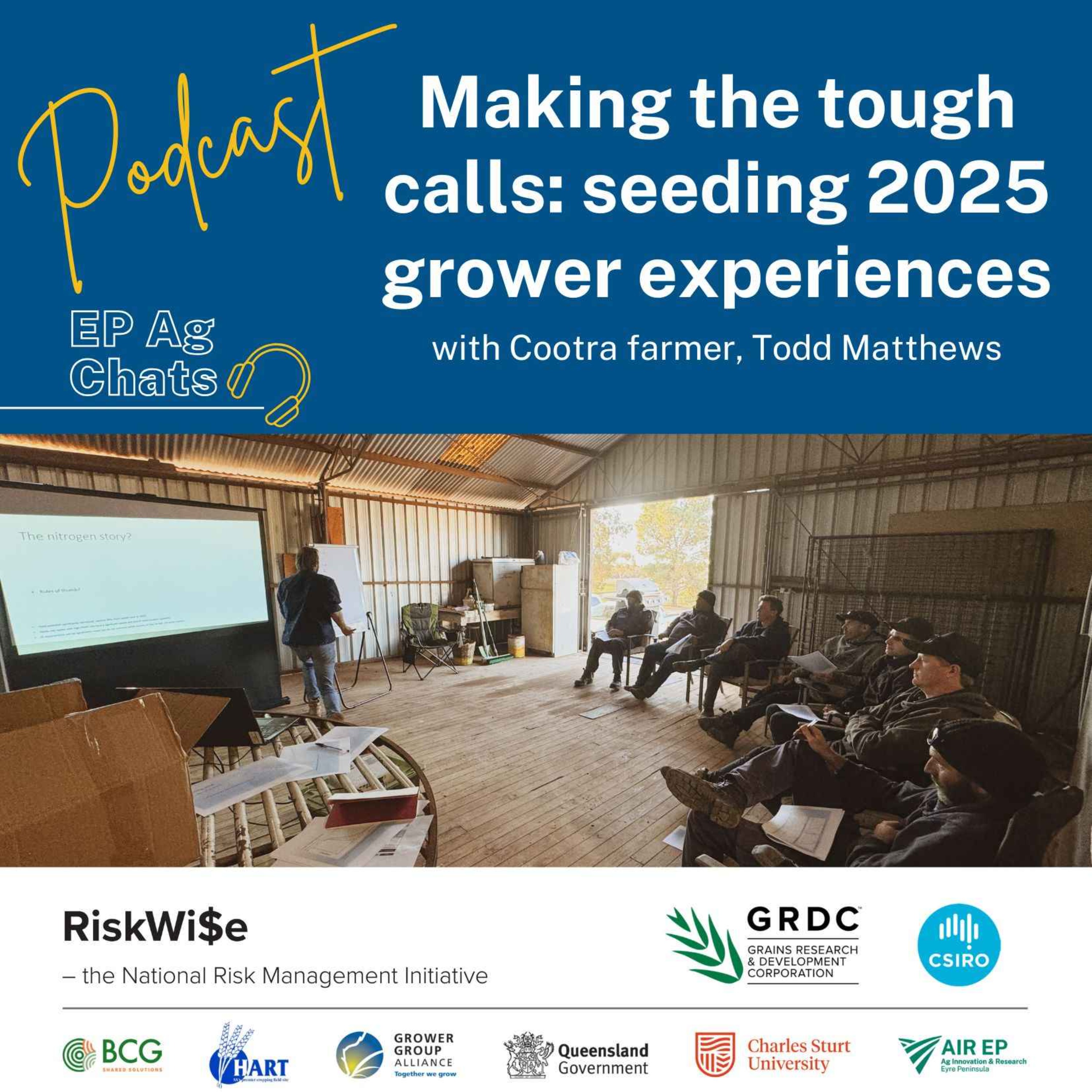 EP Ag Chats - RiskWi$e: Making the tough calls at seeding 2025 - Todd Matthews 