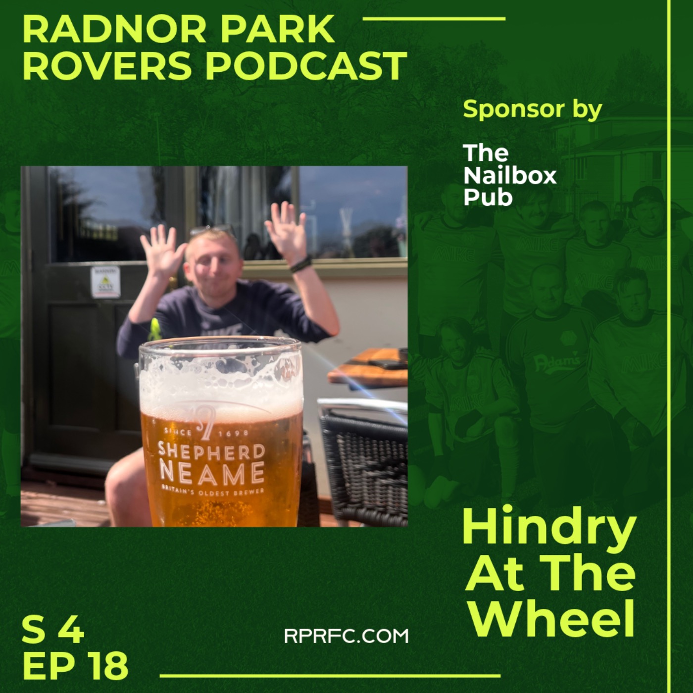 418: Hindry at the wheel episode artwork