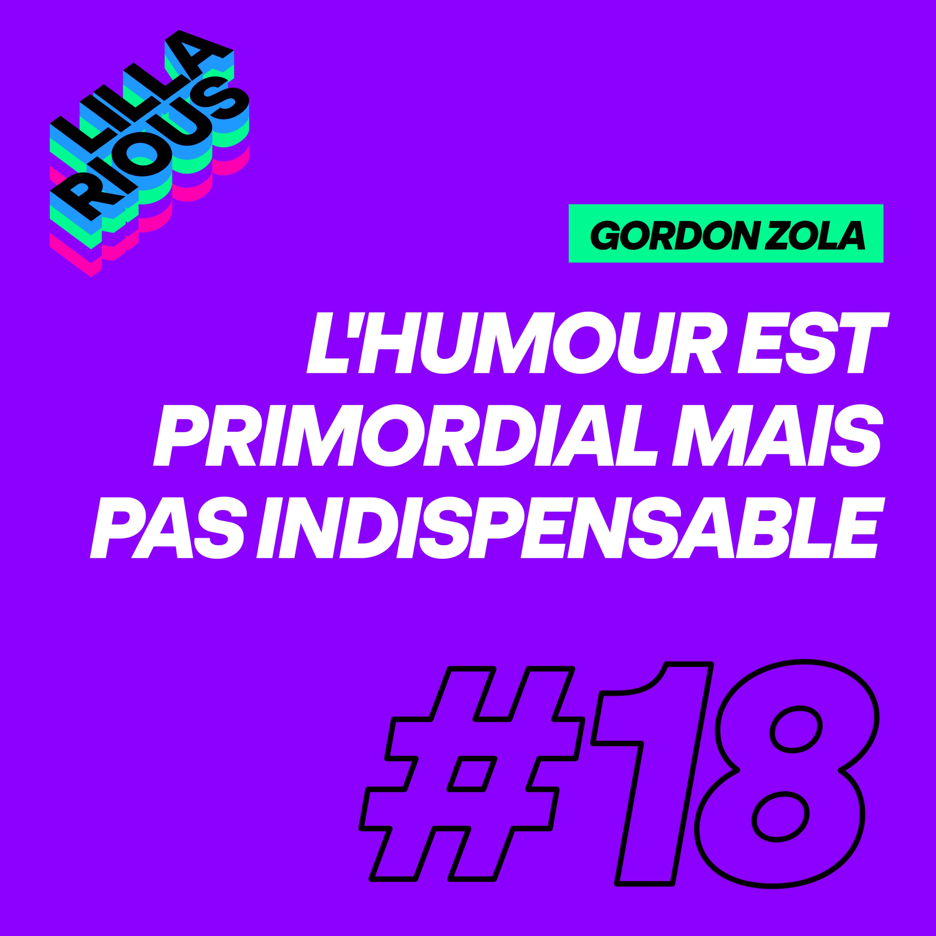 L'humour est primordial mais pas indispensable