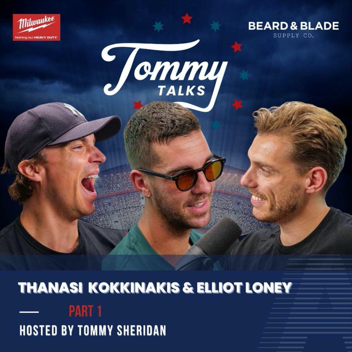 Tommy Talks with Thanasi Kokkinakis & Elliot Loney Part 1!