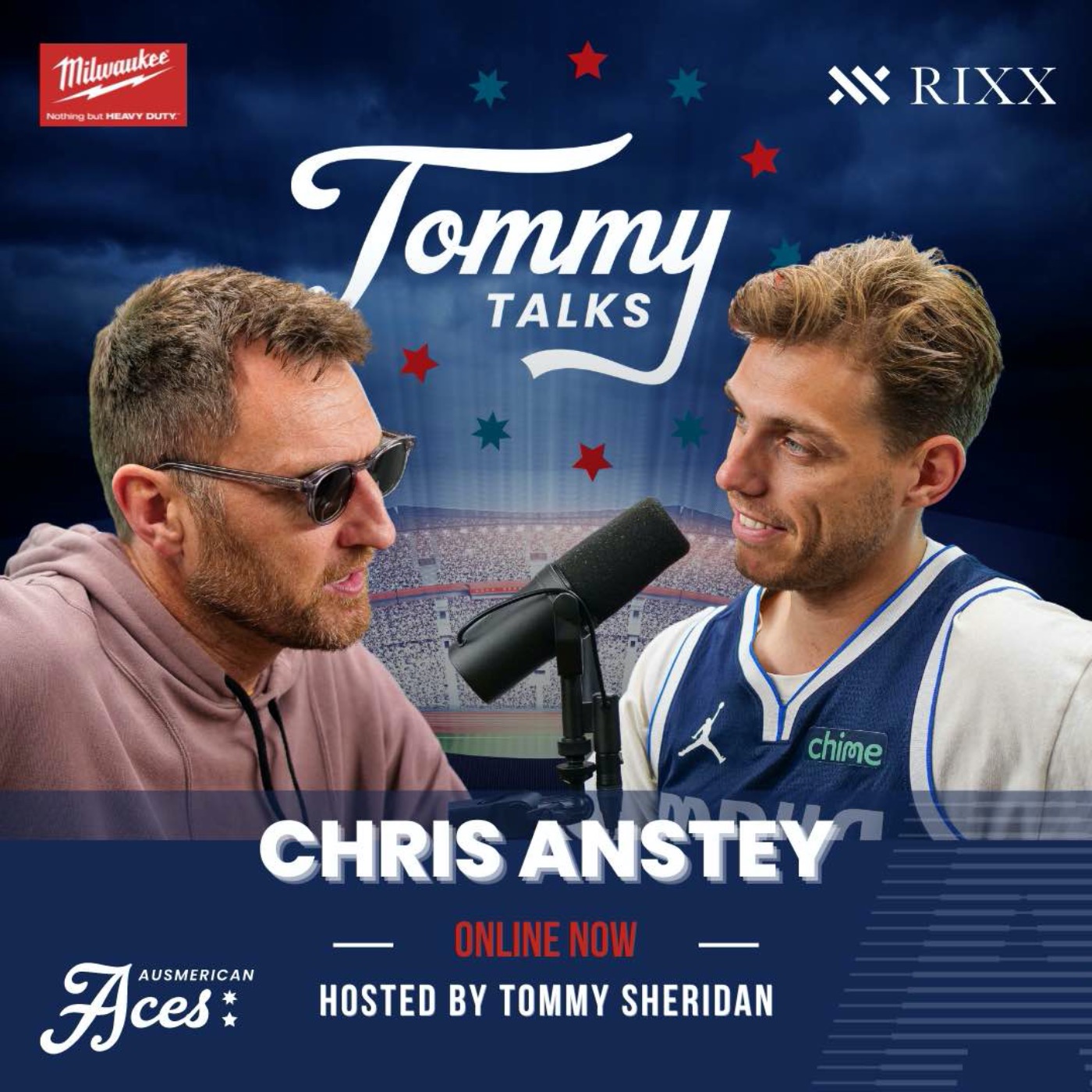 Tommy Talks with Chris Anstey! NBA Tours, 1-0 vs Michael Jordan and Aussie Basketball!