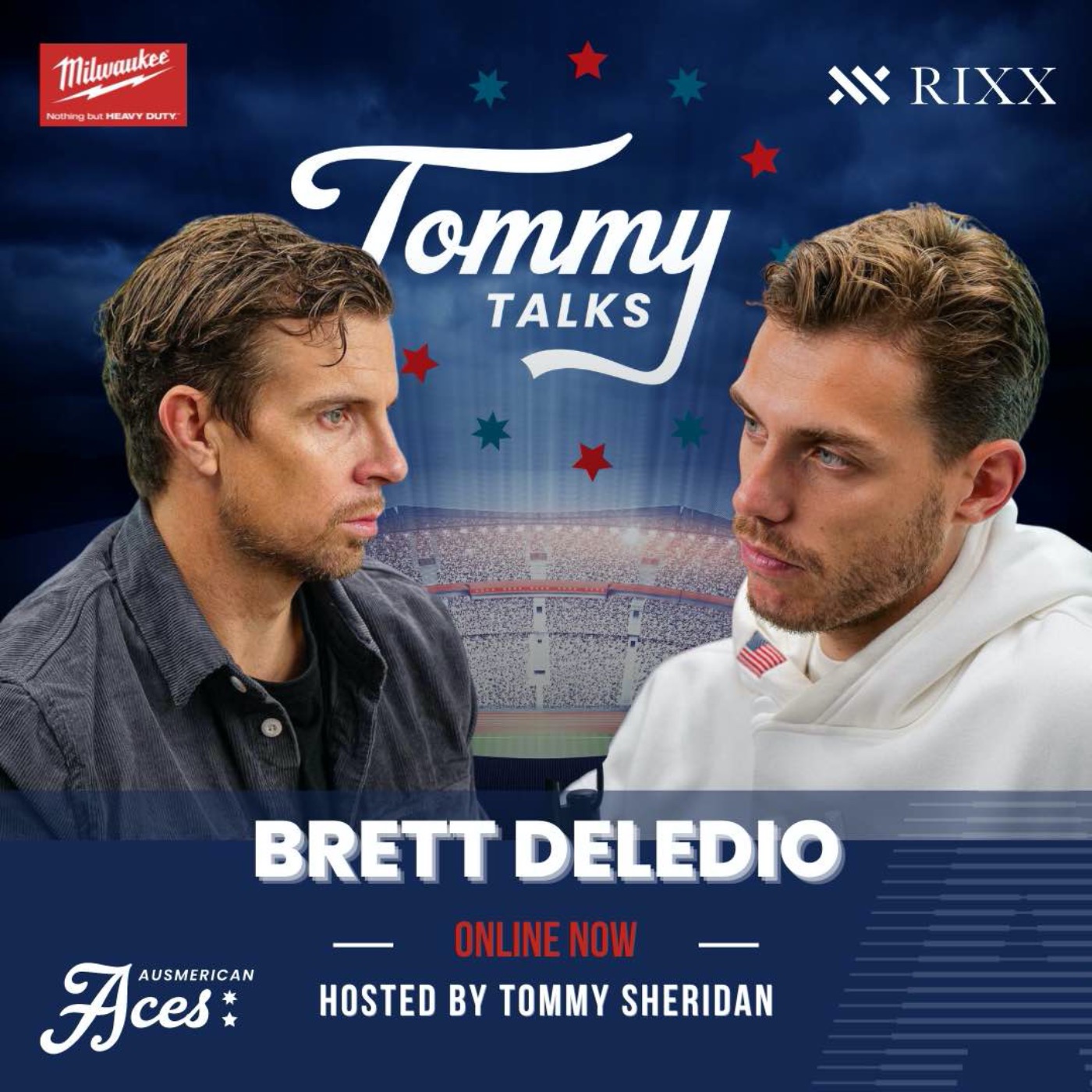 Tommy Talks with Brett Deledio! Elite Athlete Turned AFL Player Agent at Mac's Sports Promotions!