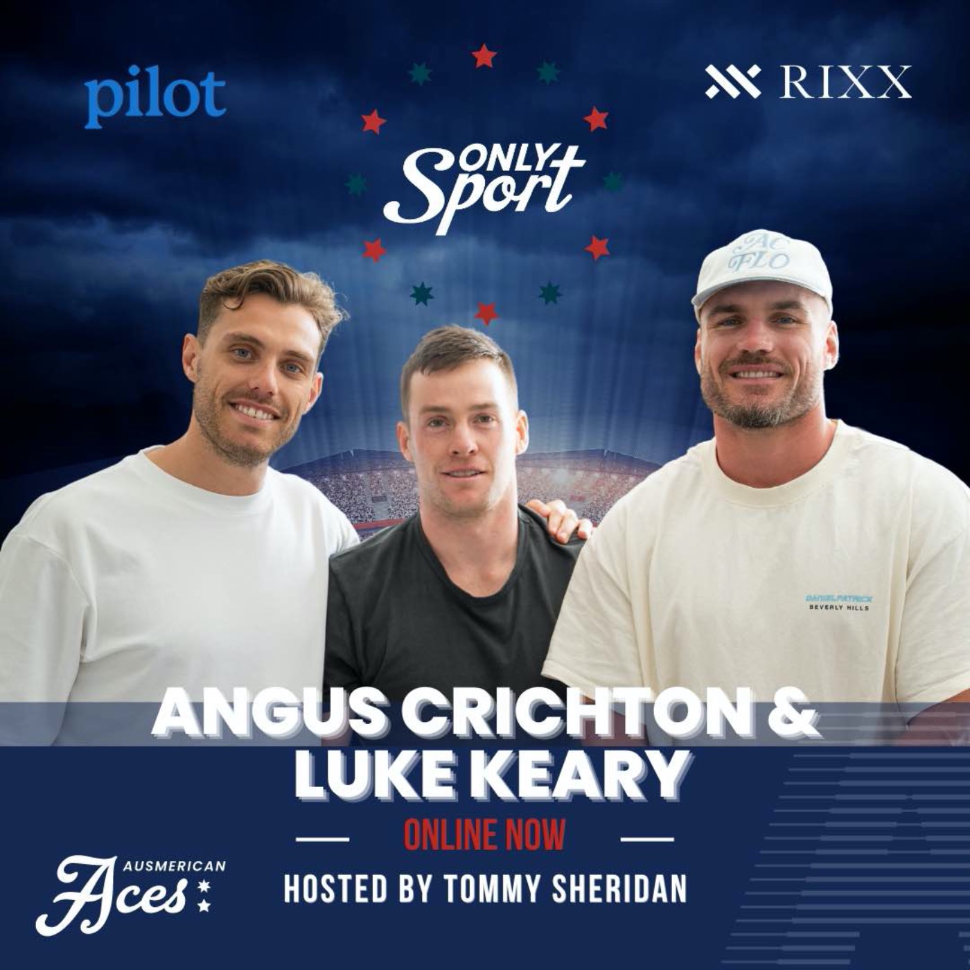cover art for Only Sport with Angus Crichton & Luke Keary! Vegas Recap, Roosters & Cutting off your finger!