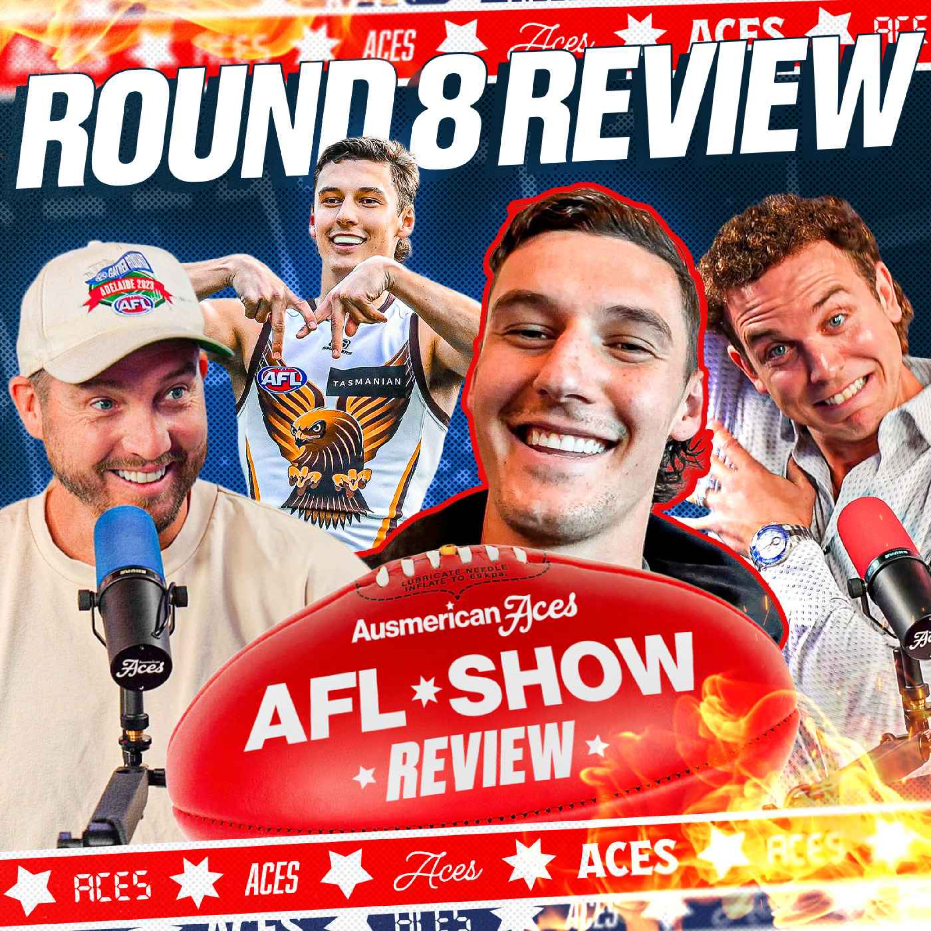 Connor MacDonald JOINS + Daisy FIXES the Blues & The Draw is OUT! -  Aces AFL Review episode artwork