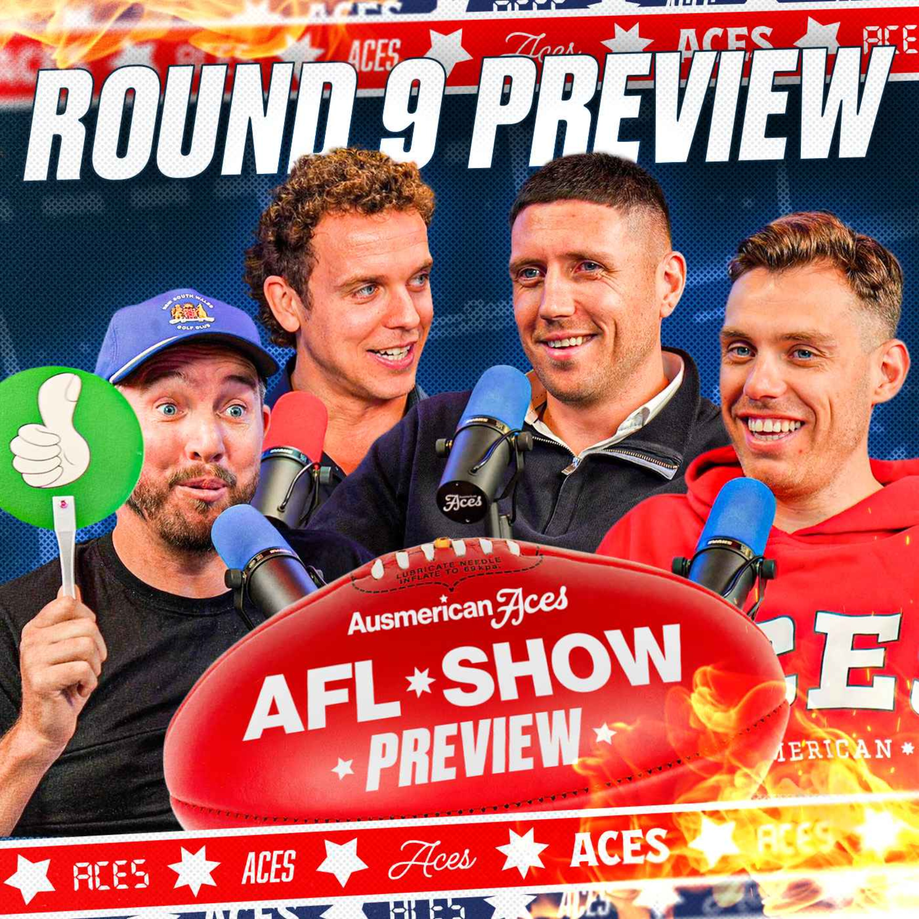 Daisy Told to Retire?! Whiteboard Saga Continues, Can the Blues Be Fixed? + Round 9 Preview - Aces AFL Show episode artwork