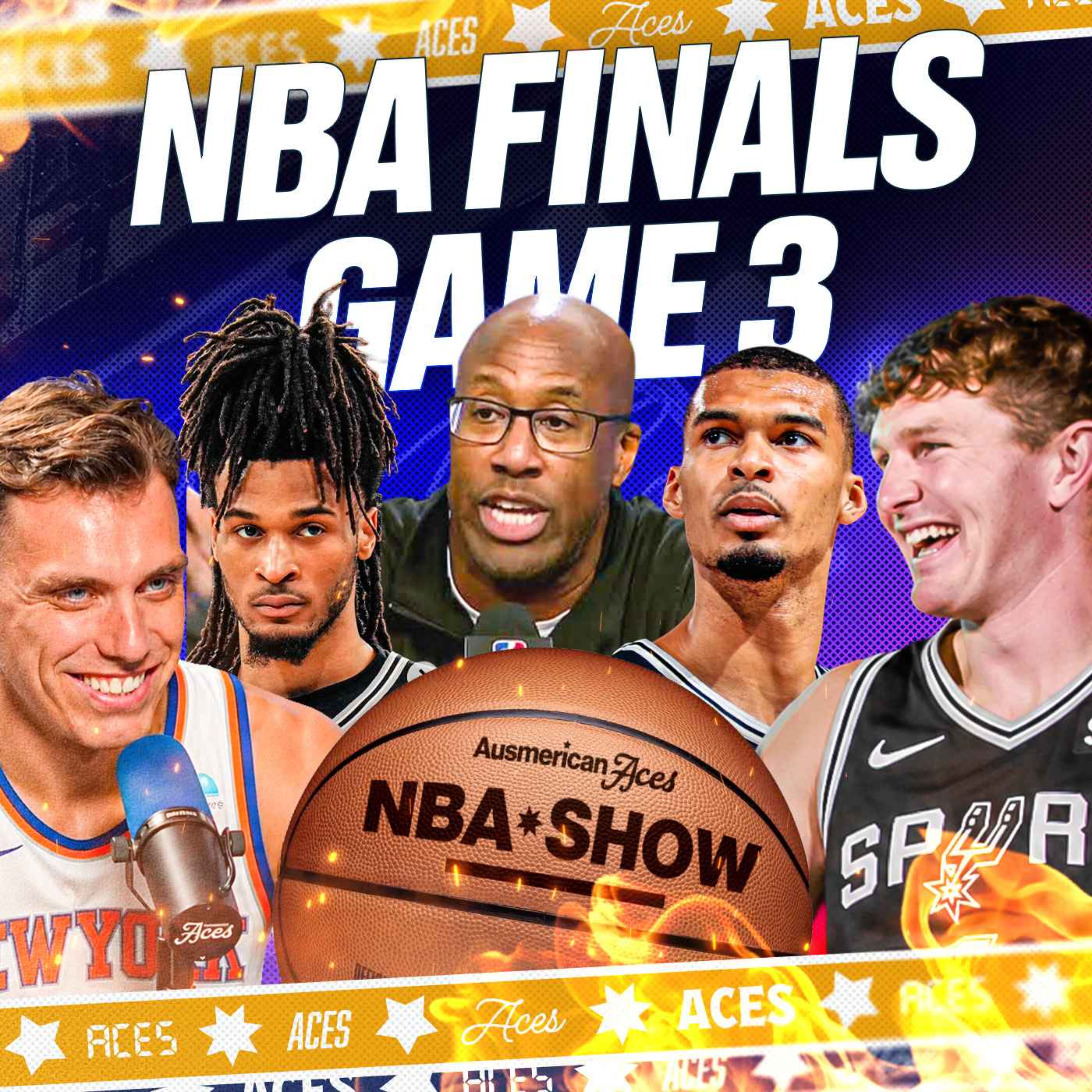 Trump Rattles the Knicks, Spurs in 6? | Aces NBA Show with Tom Green! episode artwork