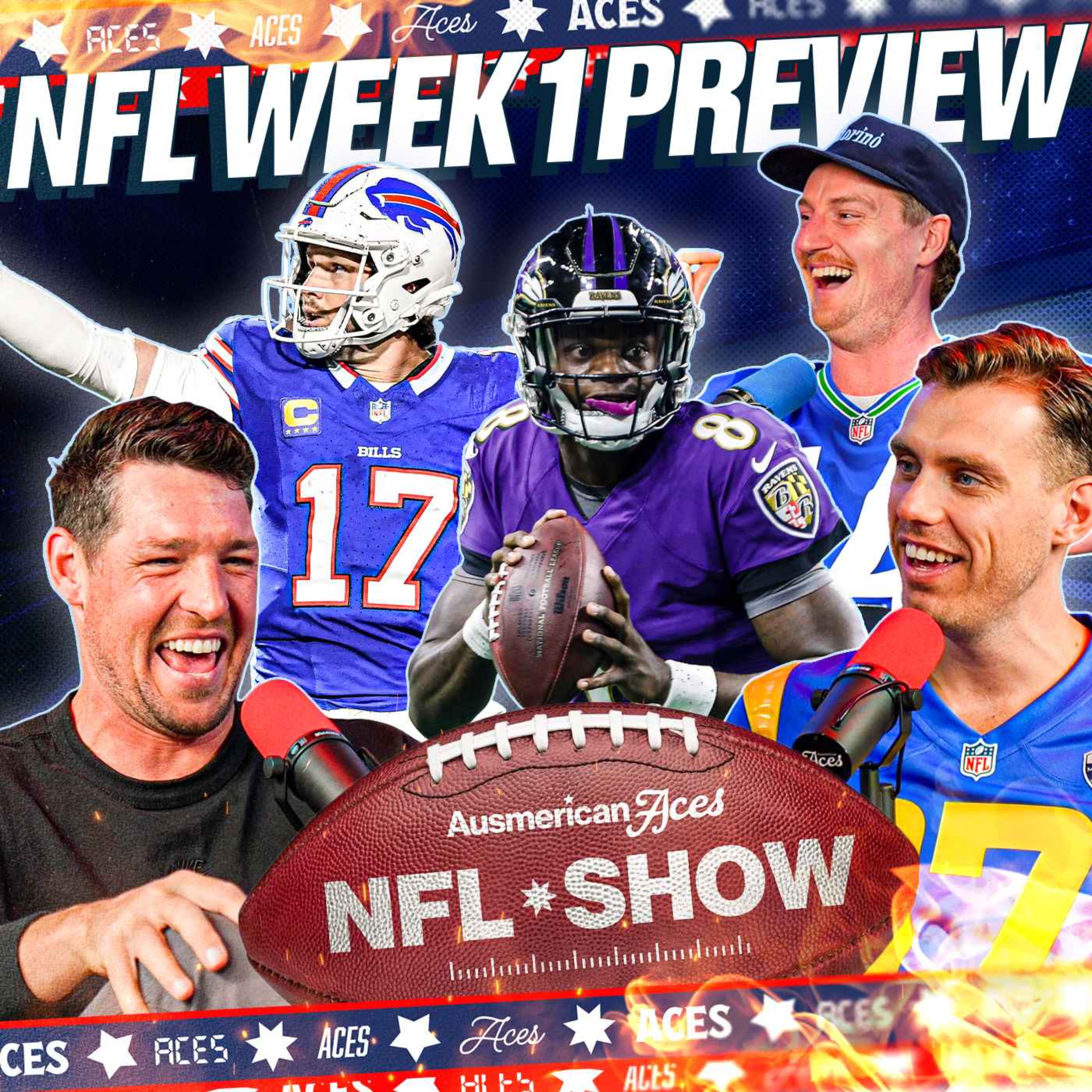 NFL Week 1 Preview: Every Game, Predictions & Biggest Storylines | ACES NFL Show