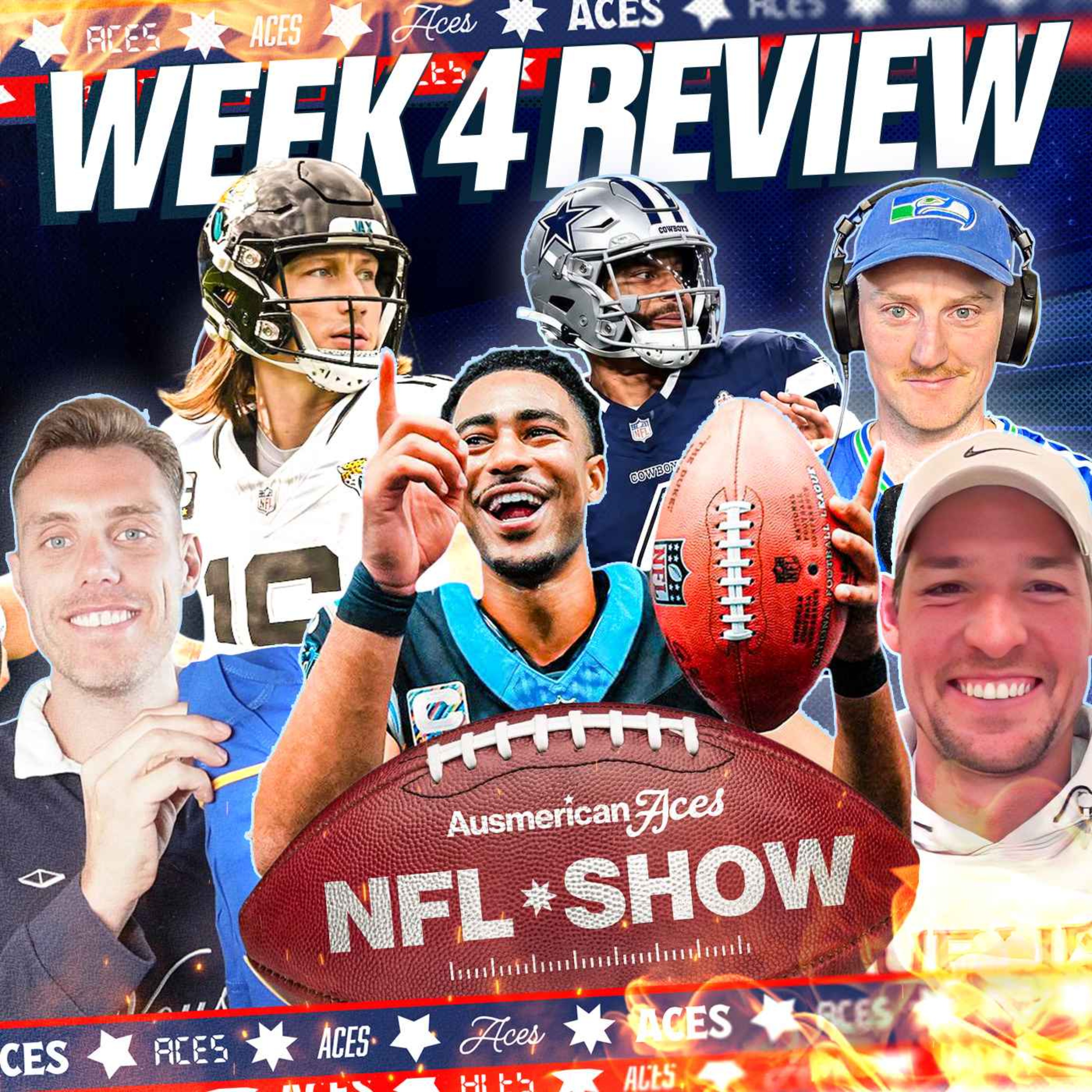 Patriots SHOCK Buffalo, Eagles Collapse & Broncos Confuse Us | Aces NFL Week 4 Review