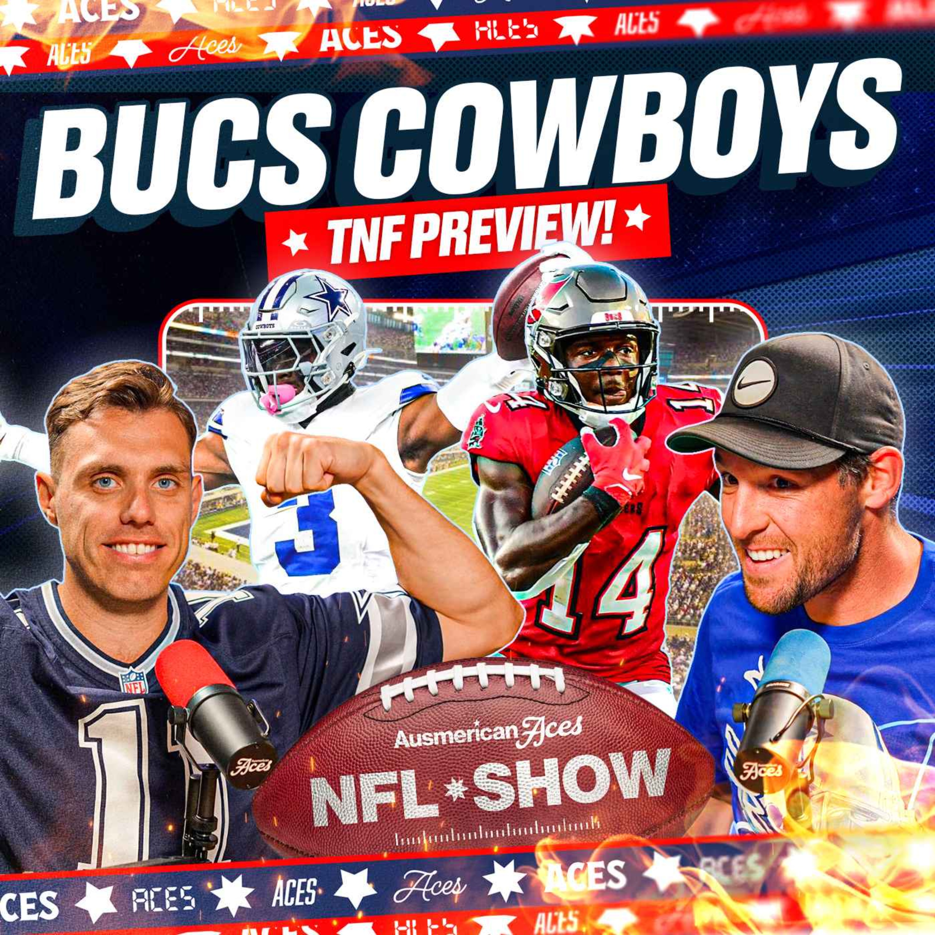 NFL TNF Preview: Tampa Bay Buccaneers @ Dallas Cowboys | Aces NFL Show