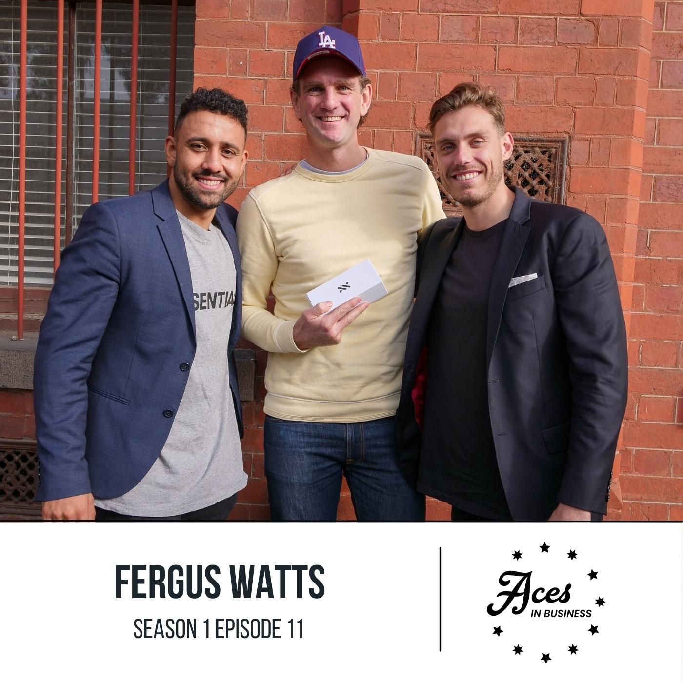 Aces in Business with CEO of The Reach Foundation & Chairman of Bastion, Fergus Watts.