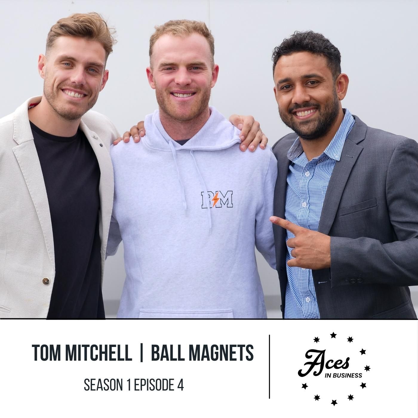 Aces in Business with Ball Magnets Founder Tom Mitchell.