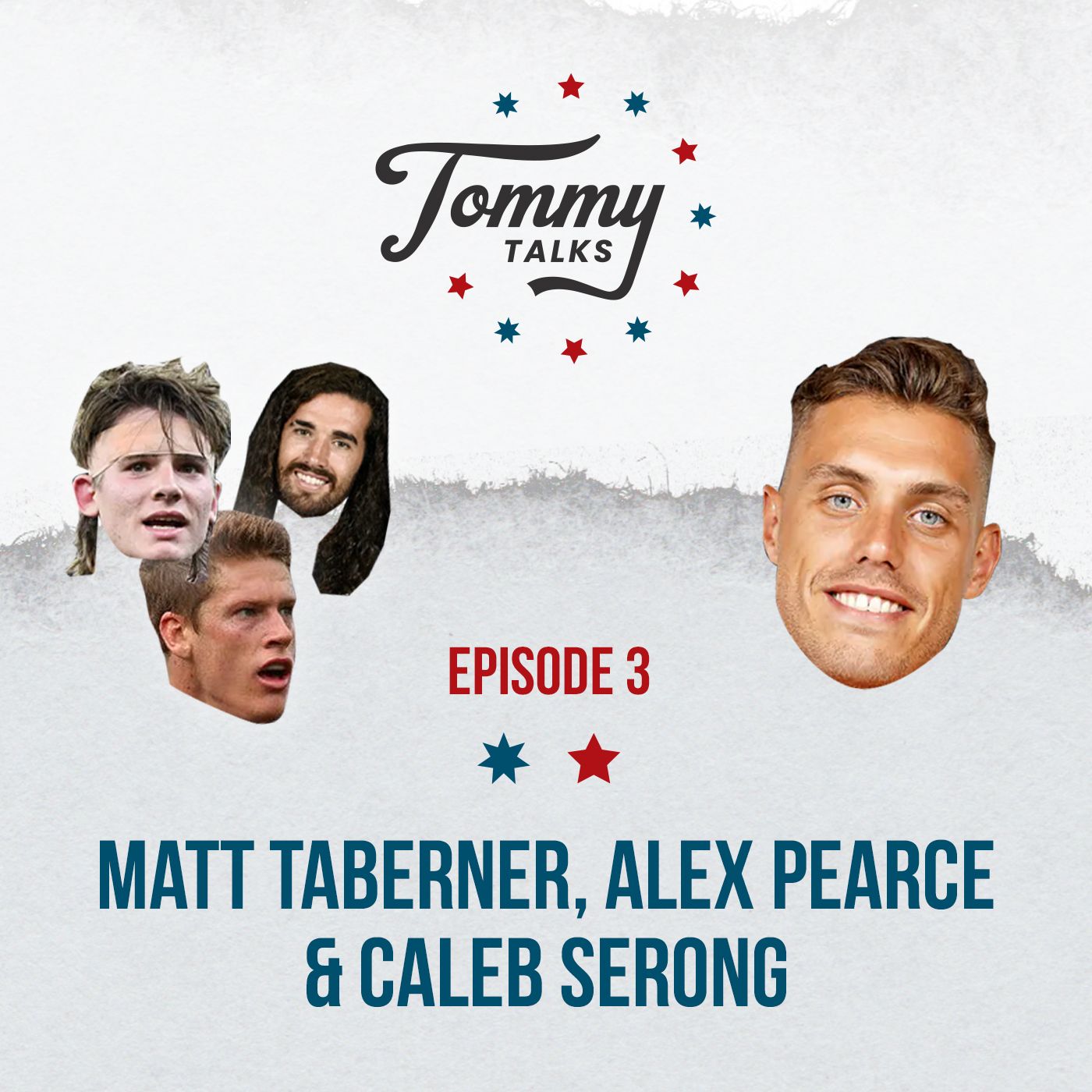 Tommy Talks with Freo lads Matt Taberner, Alex Pearce & Caleb Serong