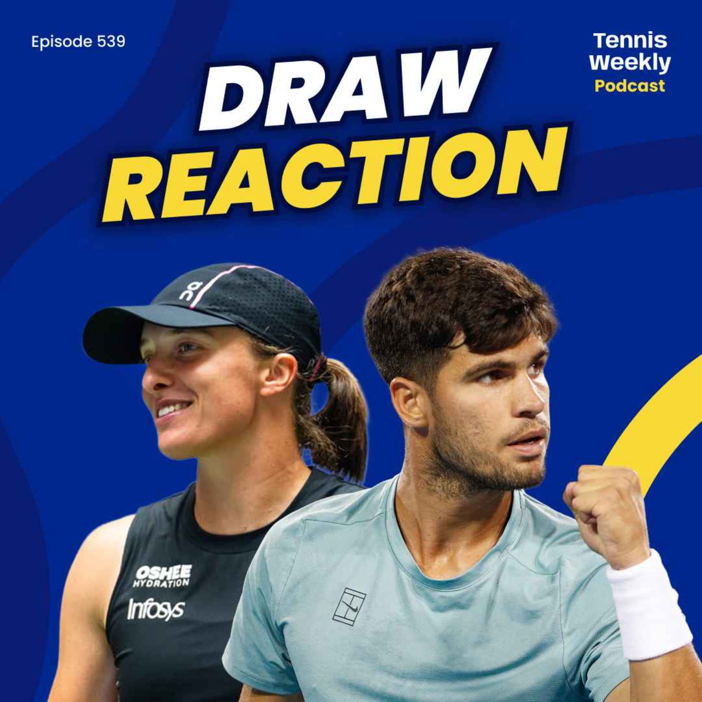 US Open Draw Reaction - Alcaraz vs Opelka, Draper in Sinner quarter + Sabalenka's tough draw