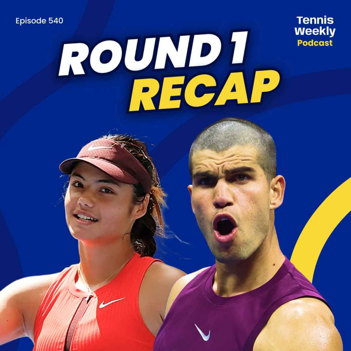 US Open R1 - Alcaraz's new look, Raducanu's 1st win since title run, Venus lights up Ashe