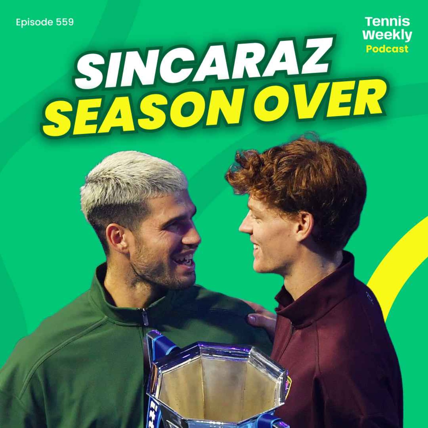 Alcaraz end season at No.1 as Sinner defends ATP Finals title