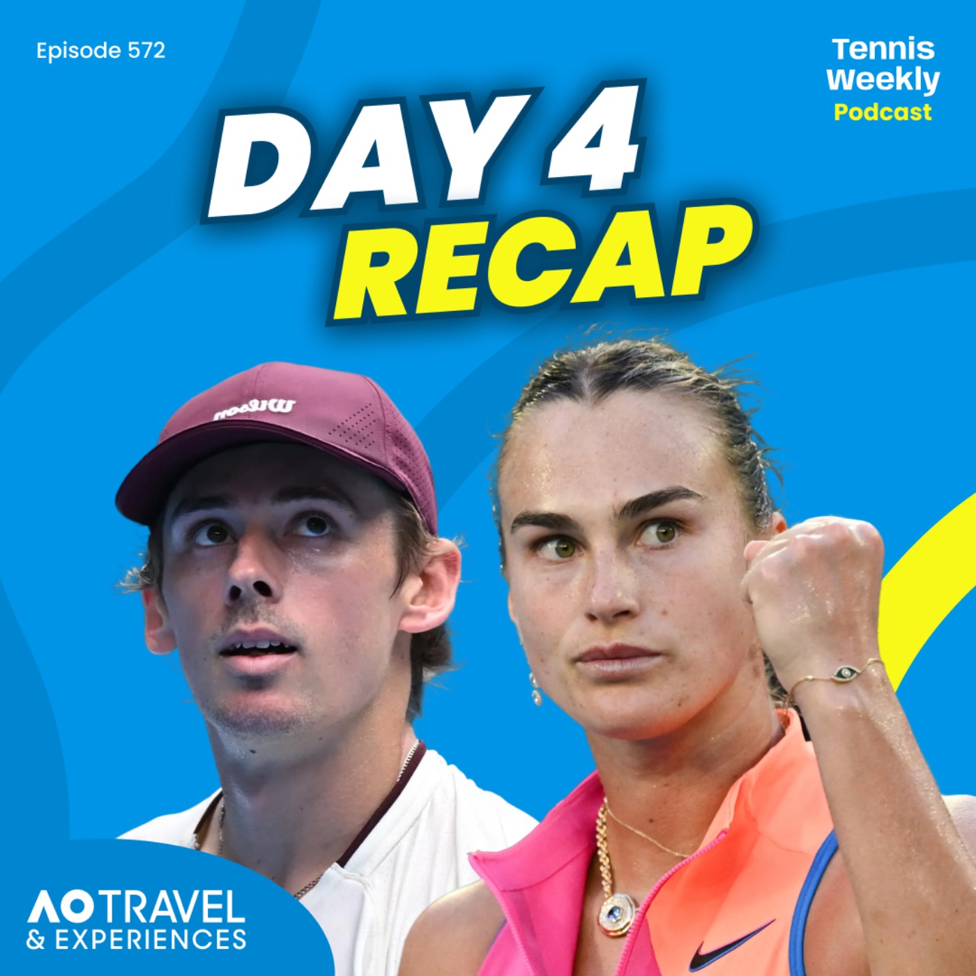Australian Open Day 4 - de Minaur digs deep to win, Sabalenka + Gauff sail into Round 3
