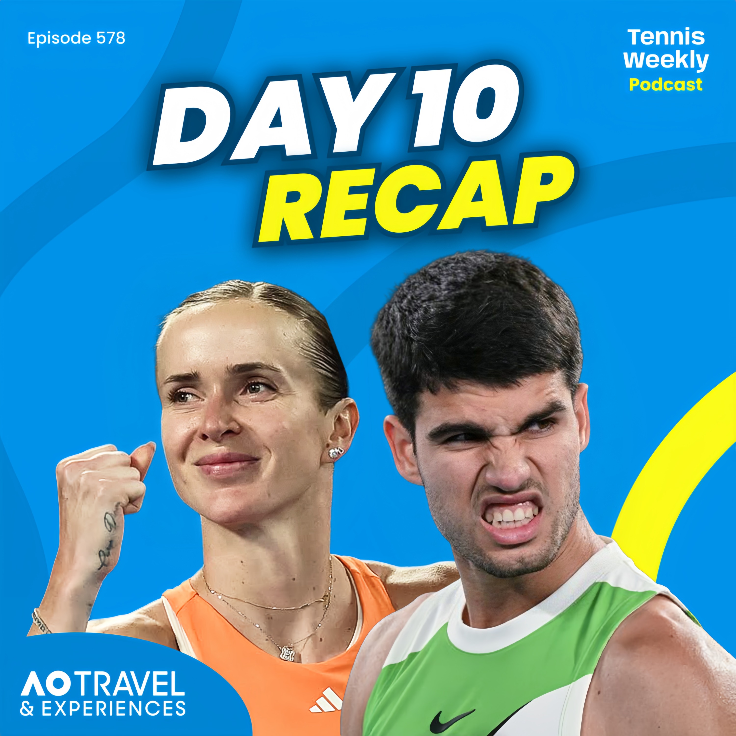 Australian Open Day 10 - Alcaraz makes first AO semifinal, Svitolina to face Sabalenka